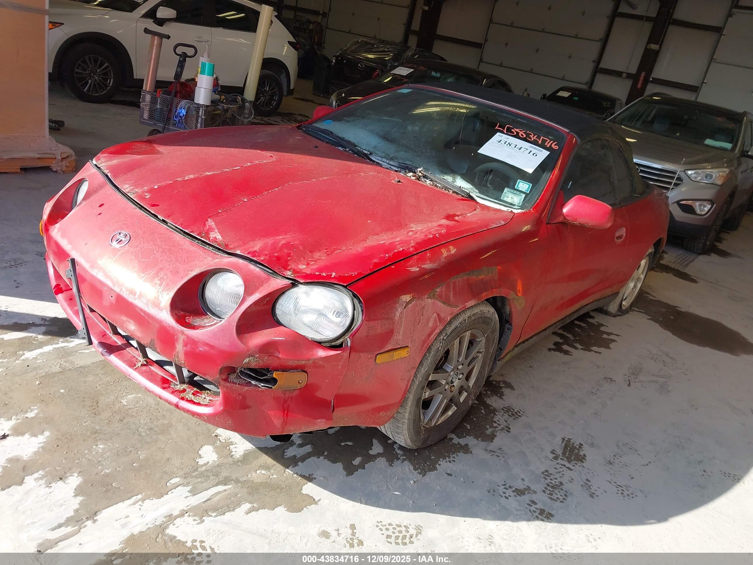 1995 Toyota Celica Gt Red vin: JT5ST07KXS0027101