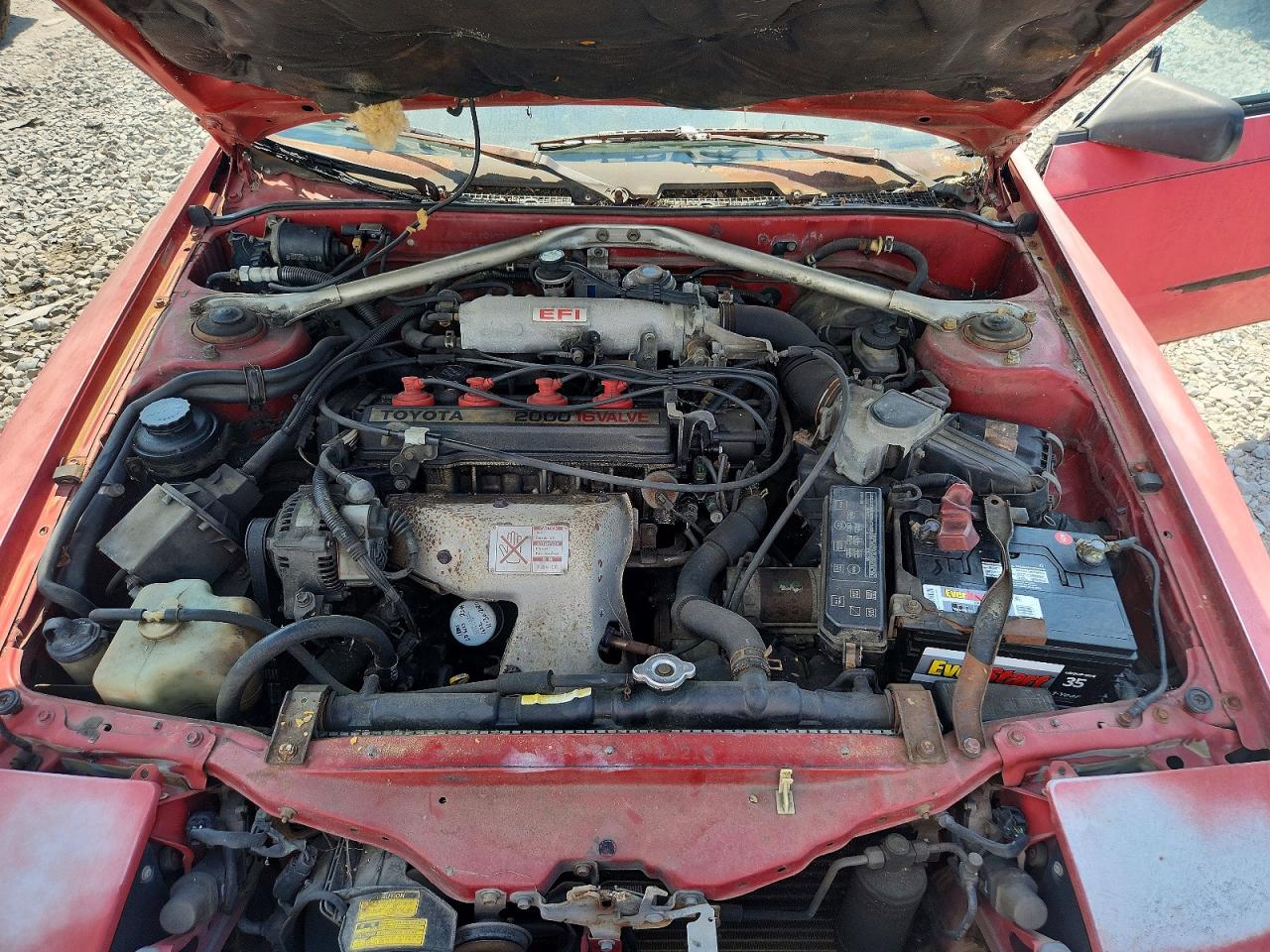 1989 Toyota Celica Gt Red vin: JT5ST62K1K7312304