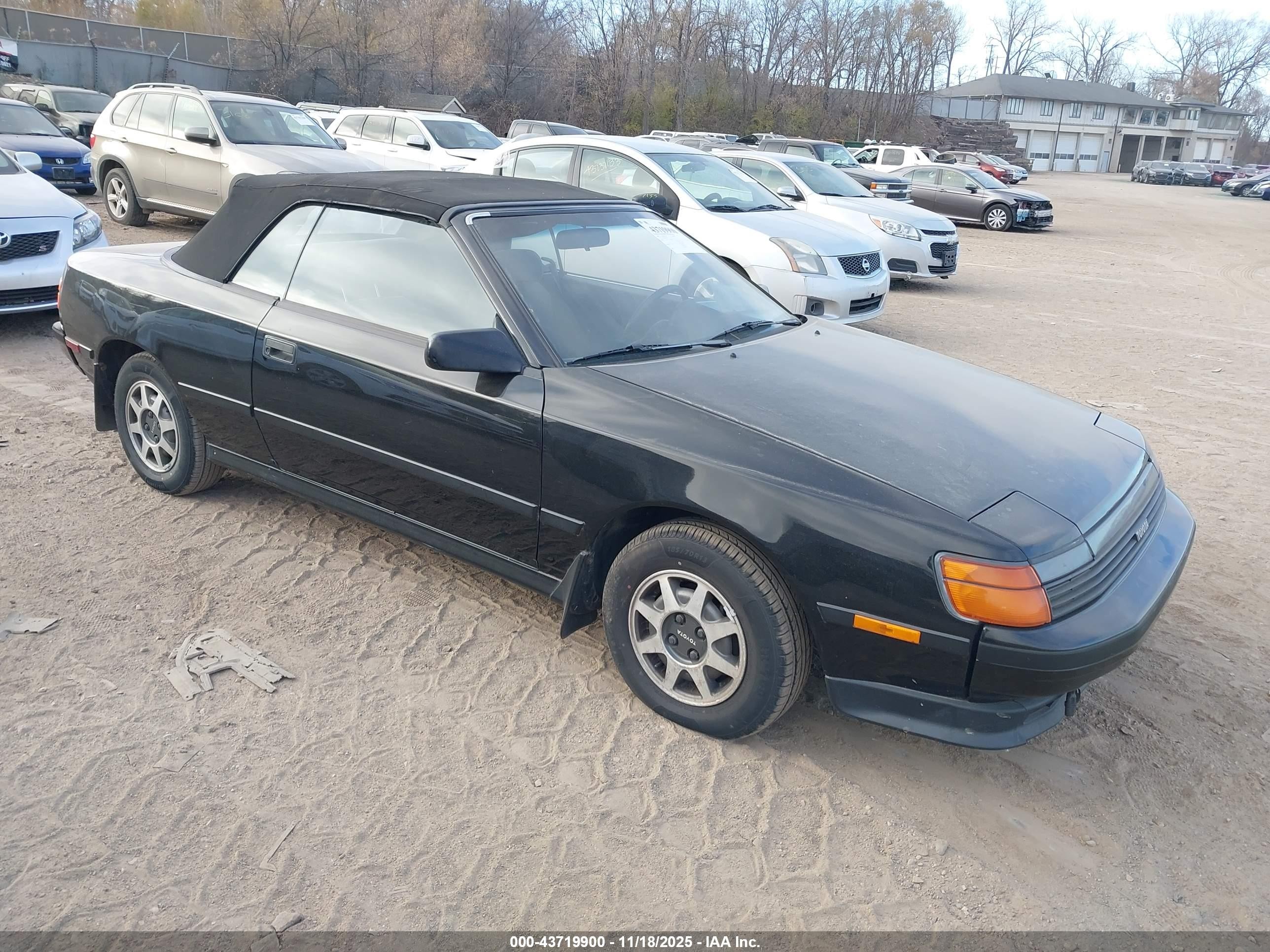 1989 Toyota Celica Gt Black vin: JT5ST62K1K7337252