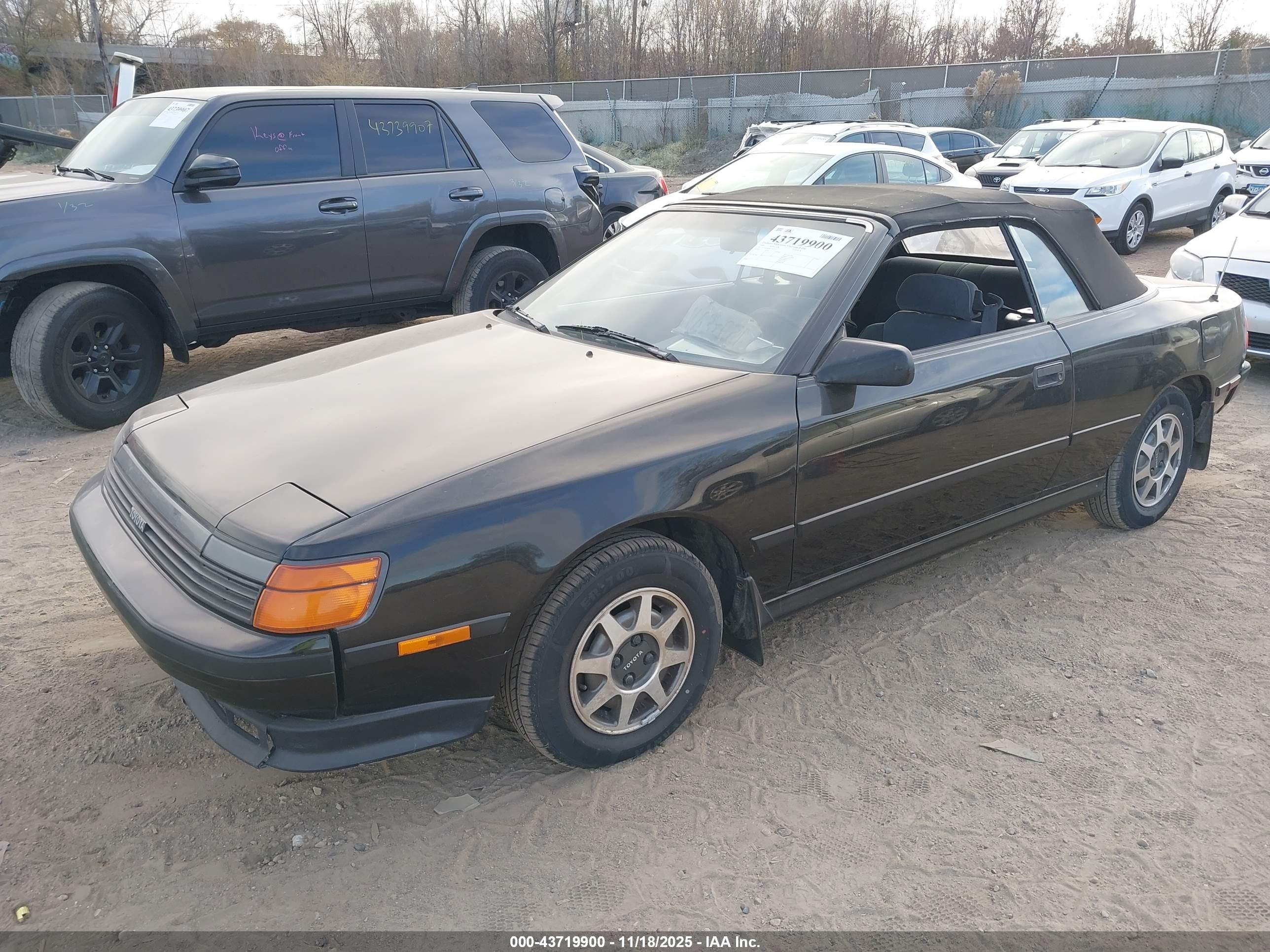 1989 Toyota Celica Gt Black vin: JT5ST62K1K7337252