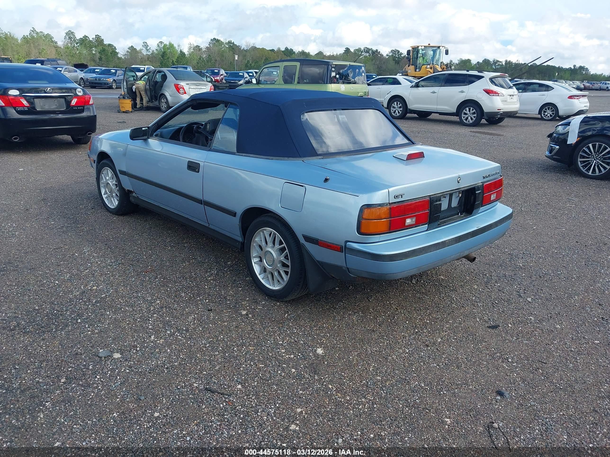 1989 Toyota Celica Gt Light Blue vin: JT5ST62K5K7330191