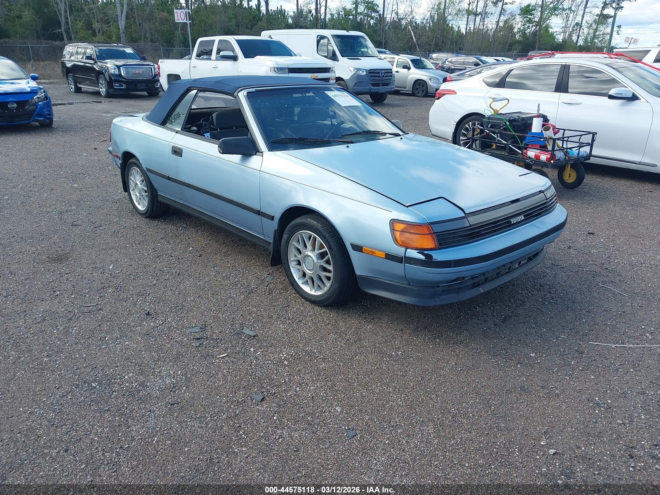 1989 Toyota Celica Gt Light Blue vin: JT5ST62K5K7330191