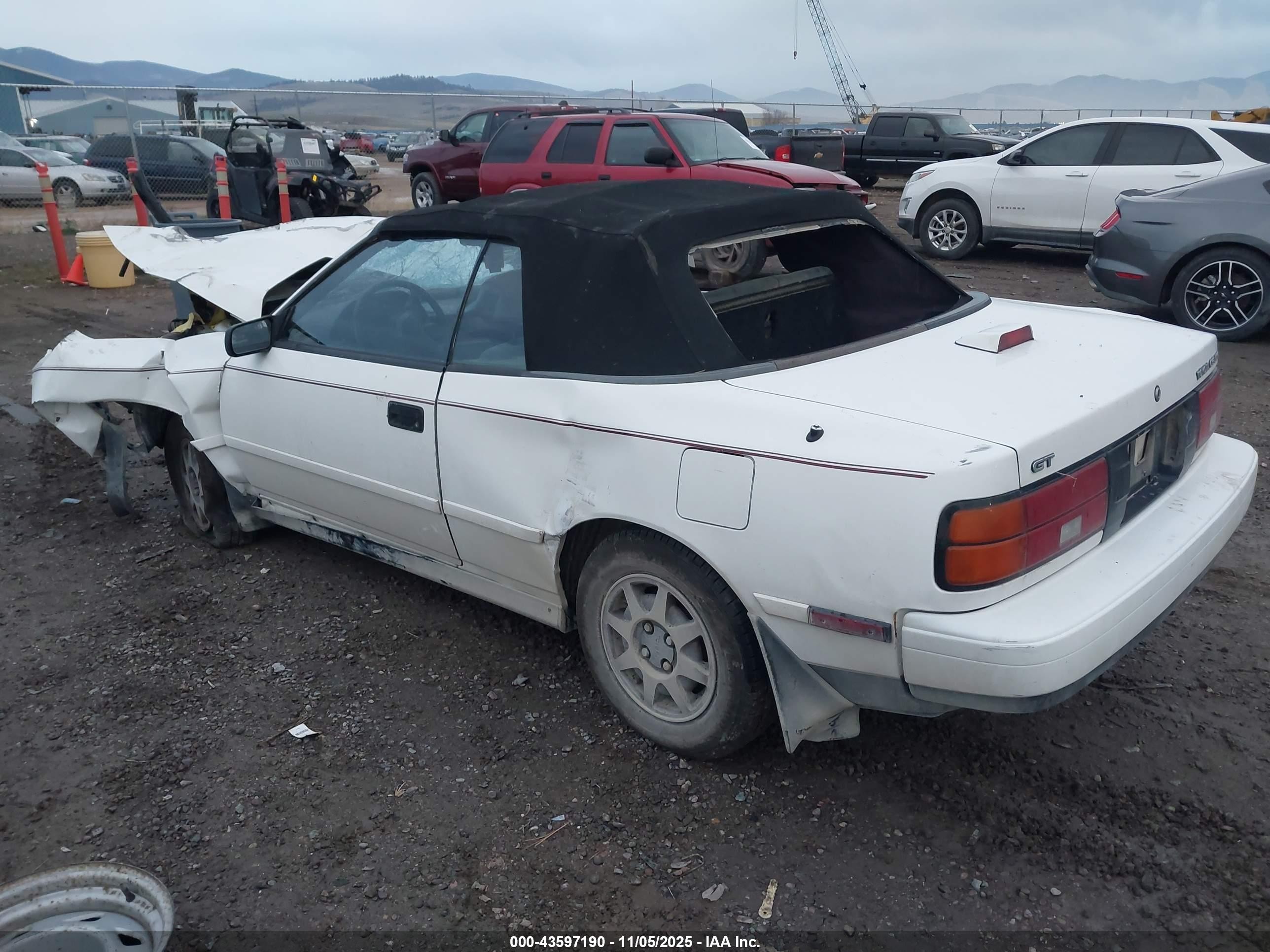 1989 Toyota Celica Gt White vin: JT5ST62K6K7333388