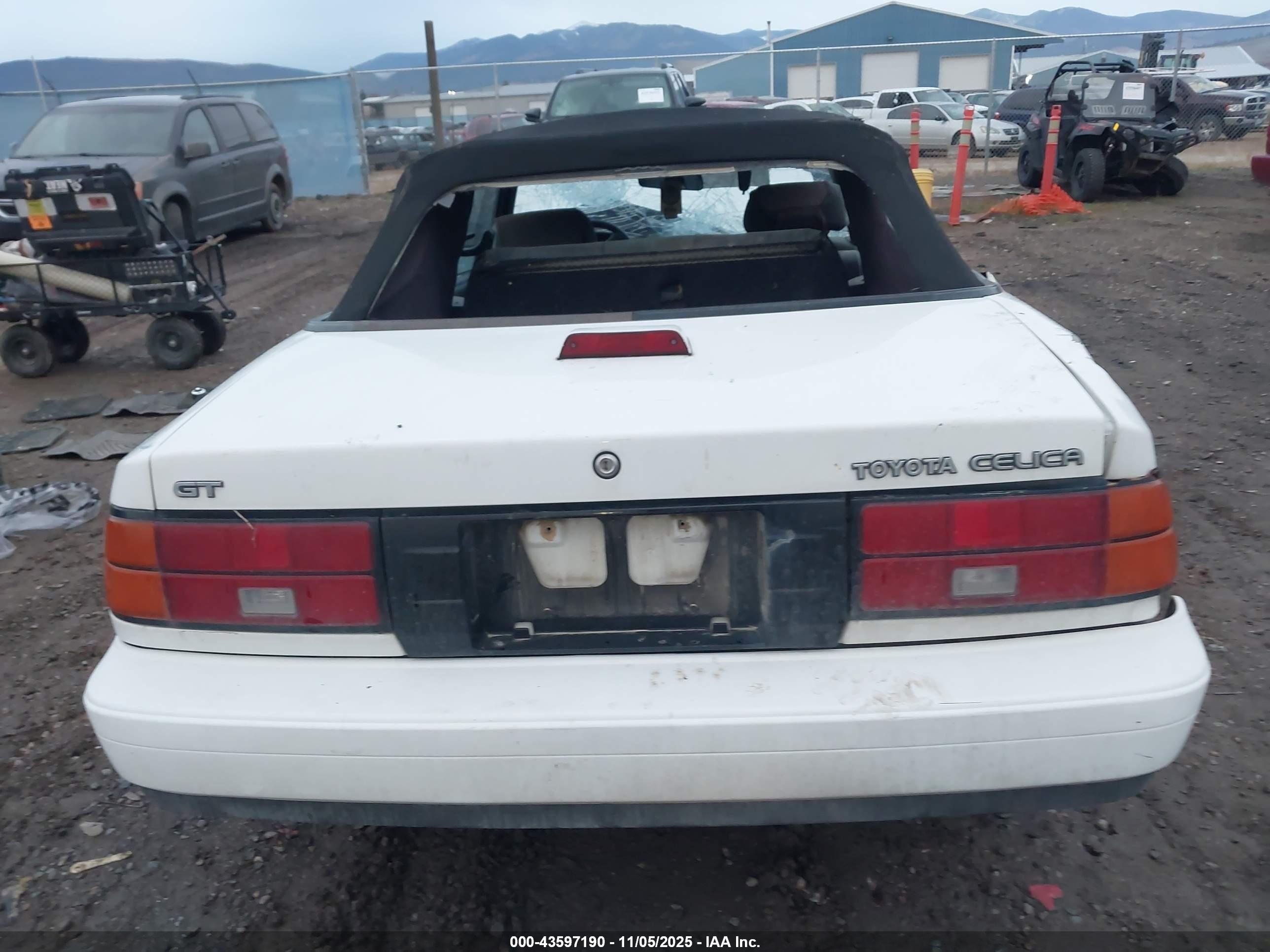 1989 Toyota Celica Gt White vin: JT5ST62K6K7333388