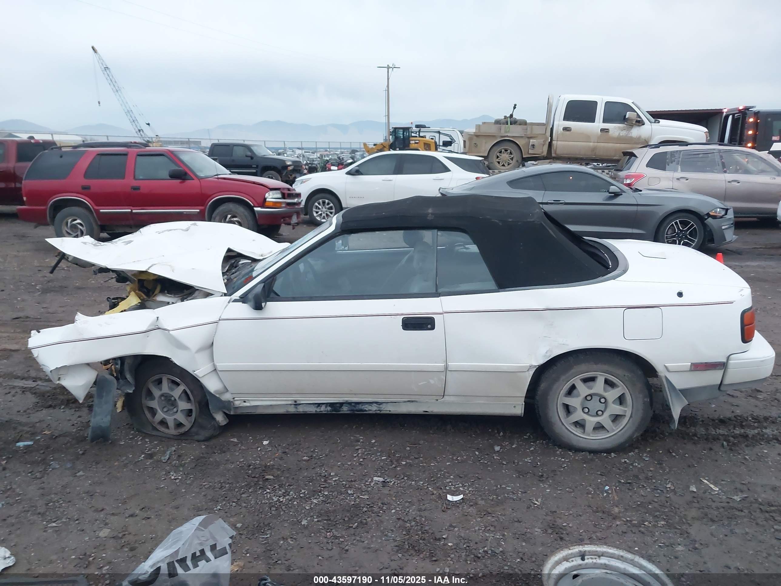 1989 Toyota Celica Gt White vin: JT5ST62K6K7333388
