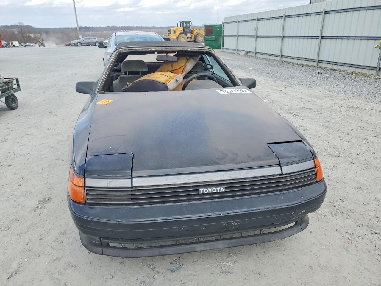 1988 Toyota Celica Gt Black vin: JT5ST62K9J7249516