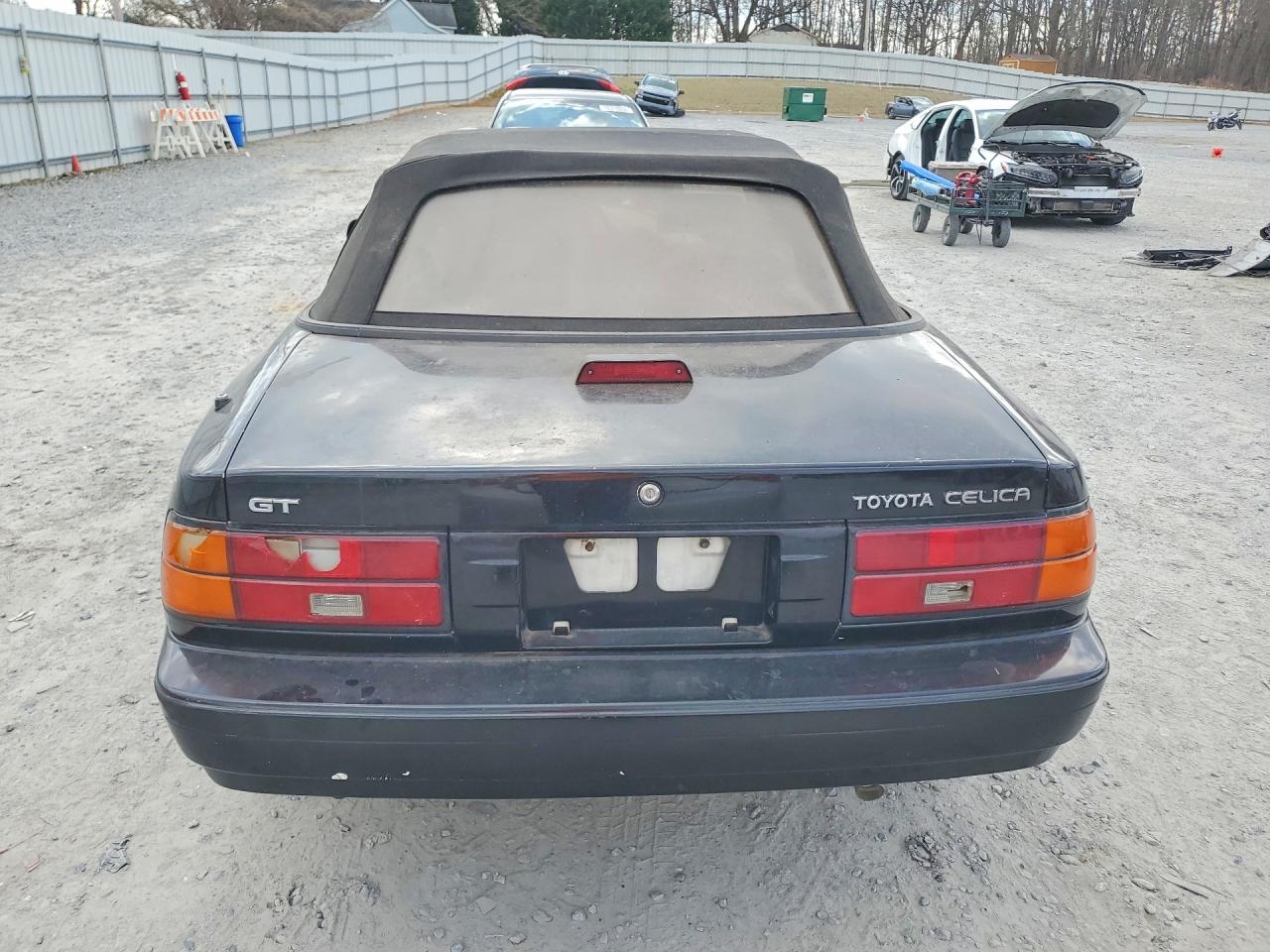1988 Toyota Celica Gt Black vin: JT5ST62K9J7249516