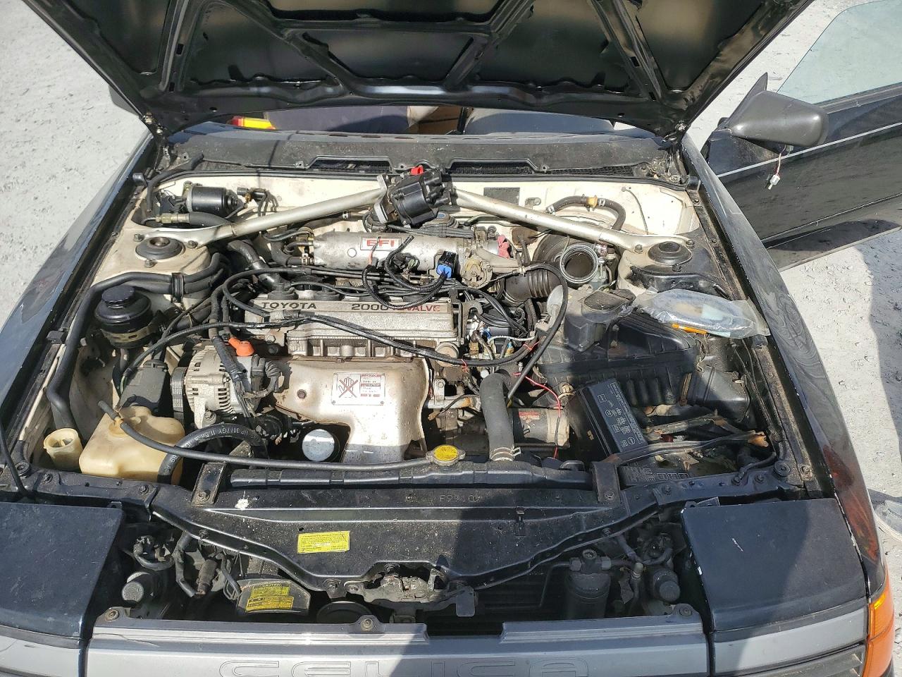 1988 Toyota Celica Gt Black vin: JT5ST62K9J7249516