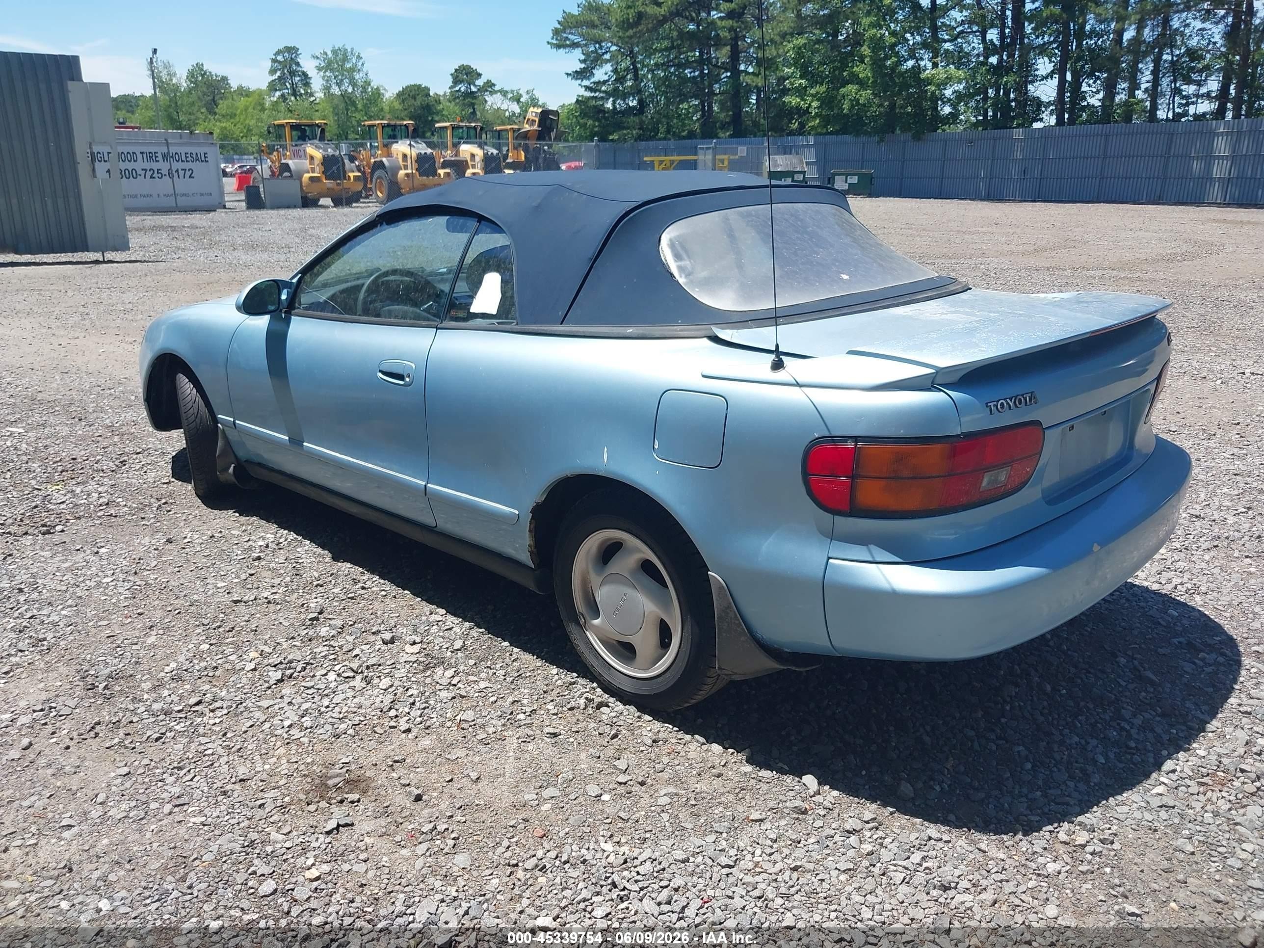 1991 Toyota Celica Gt Blue vin: JT5ST87K5M0090401