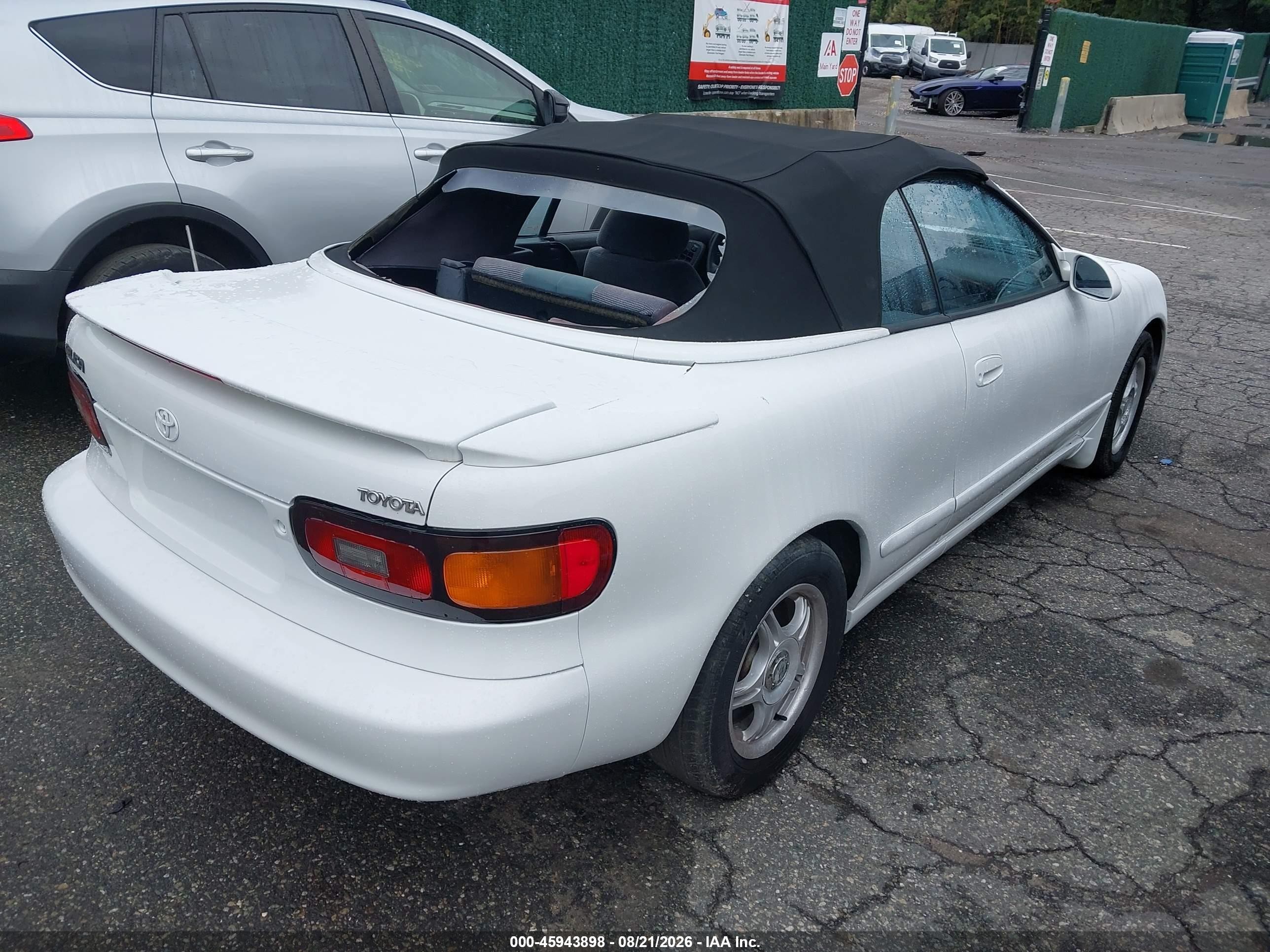 1992 Toyota Celica Gt White vin: JT5ST87K8N0121254