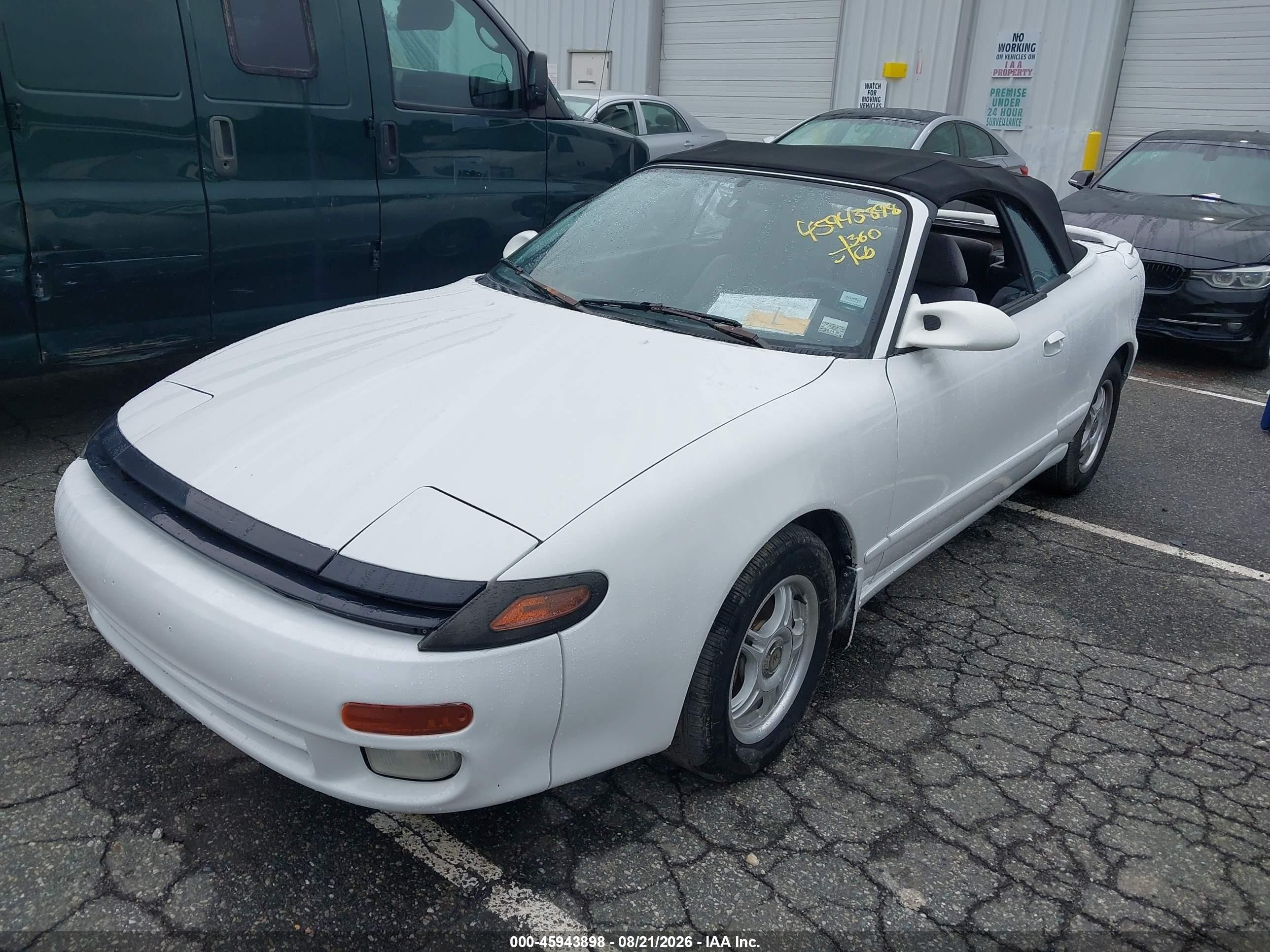 1992 Toyota Celica Gt White vin: JT5ST87K8N0121254