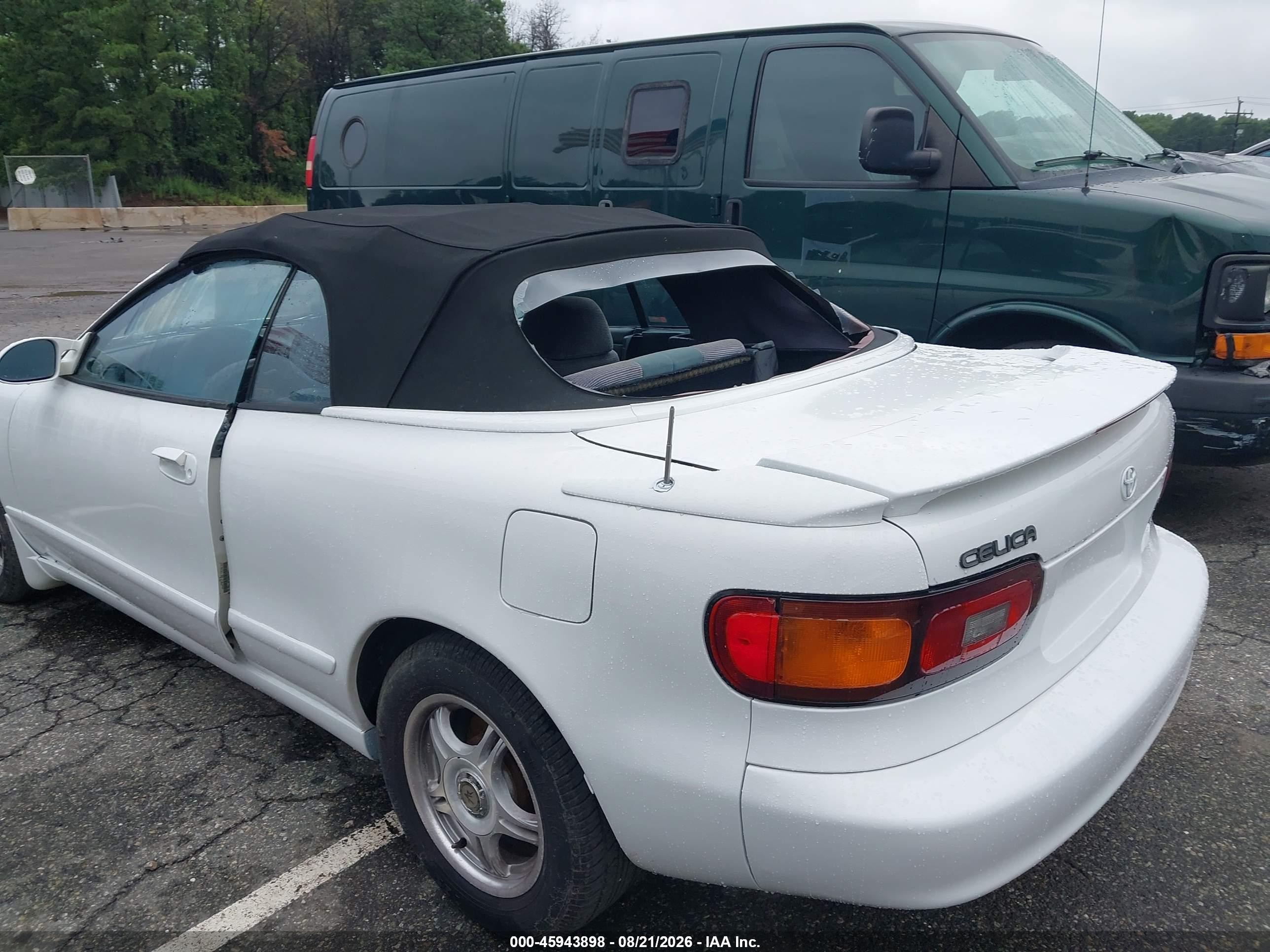1992 Toyota Celica Gt White vin: JT5ST87K8N0121254