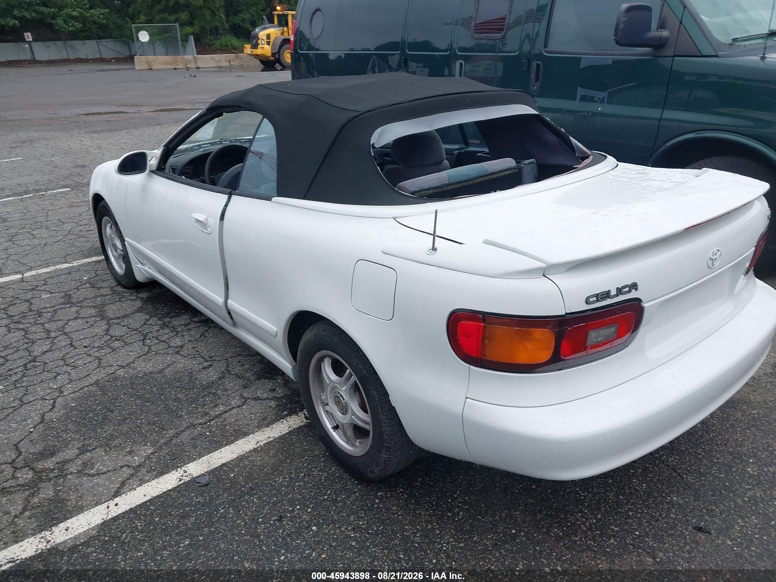 1992 Toyota Celica Gt White vin: JT5ST87K8N0121254