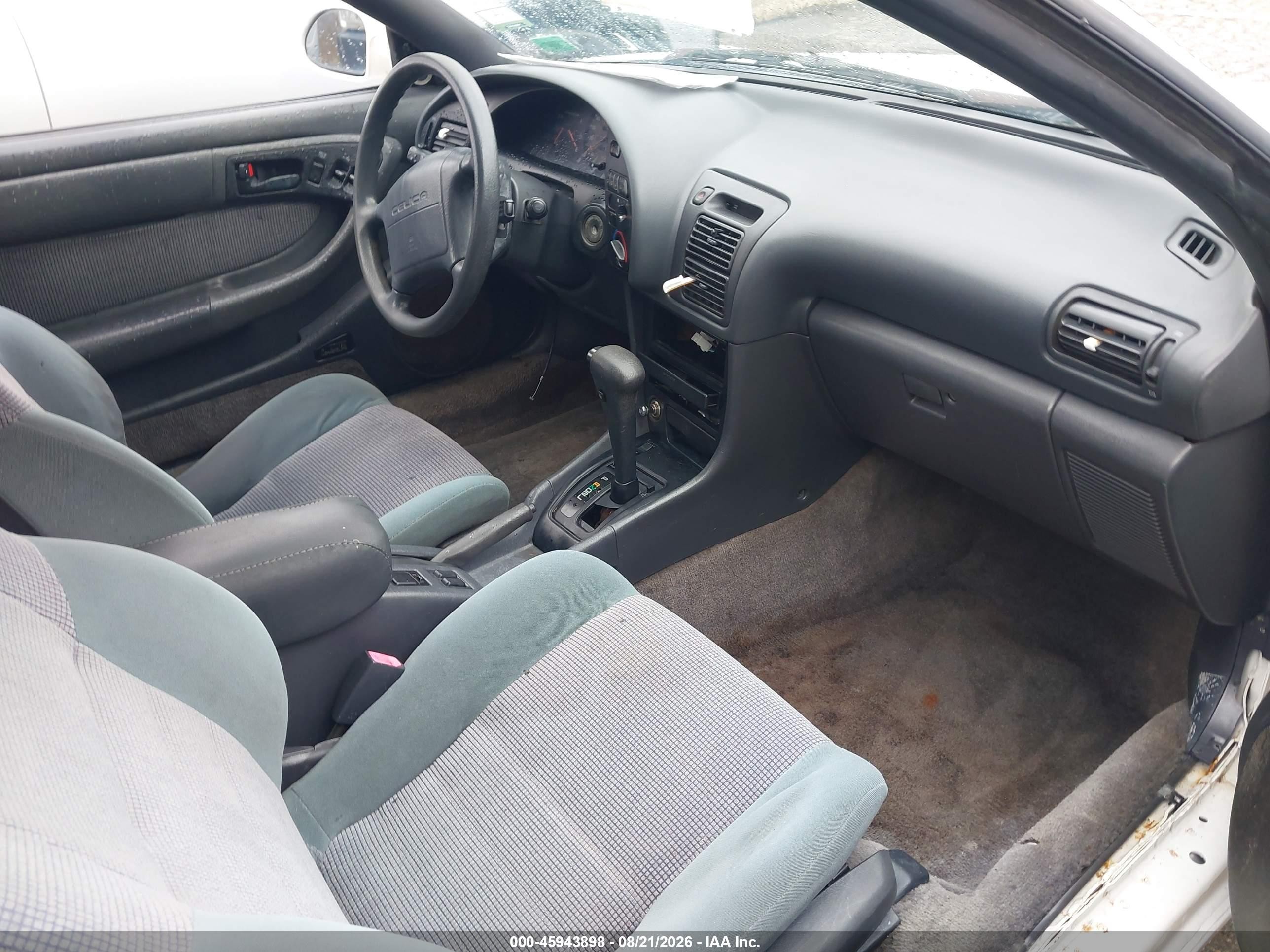 1992 Toyota Celica Gt White vin: JT5ST87K8N0121254