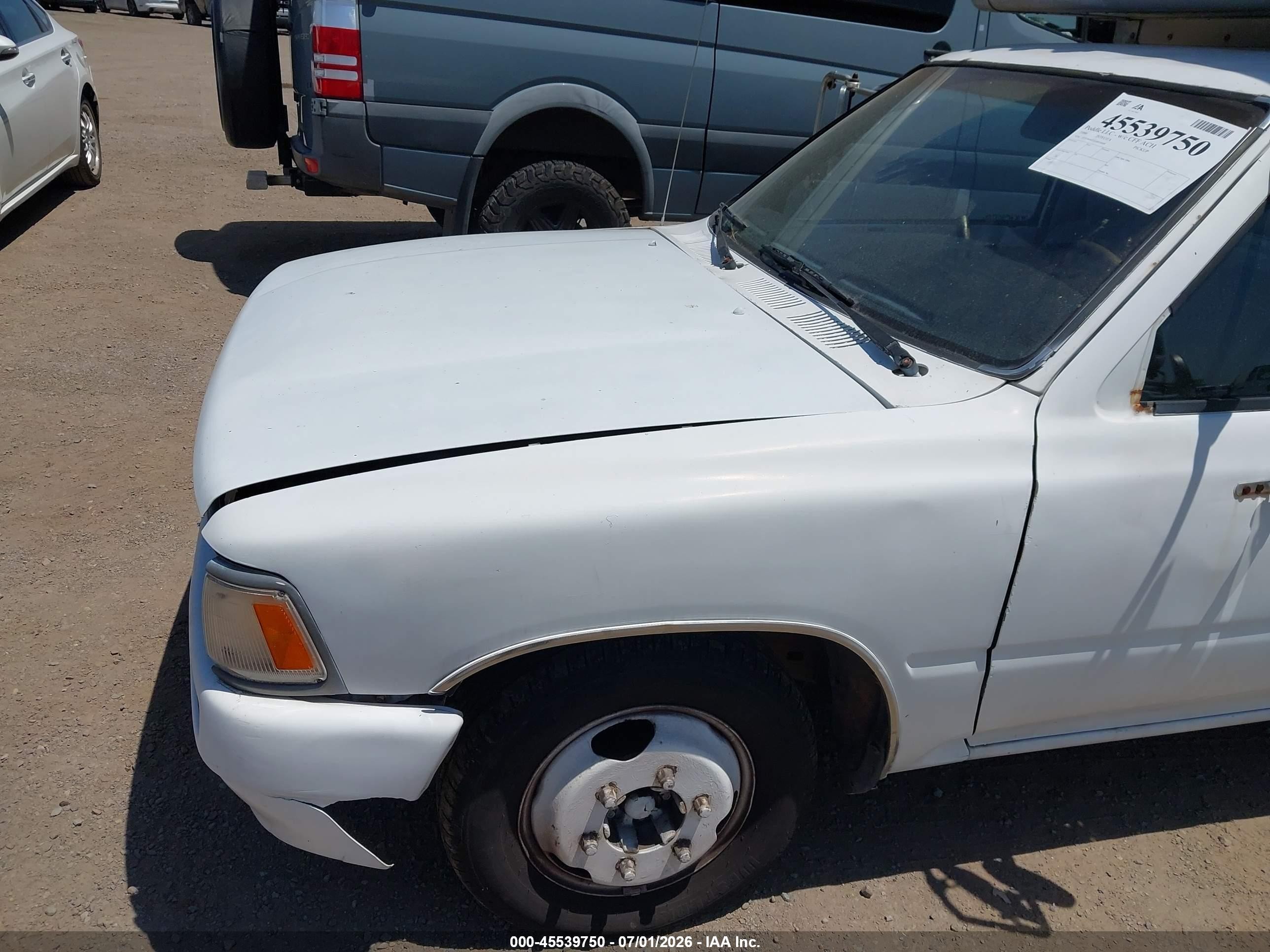 1990 Toyota Pickup Cab Chassis Super Long Wb White vin: JT5VN94T1L0019009
