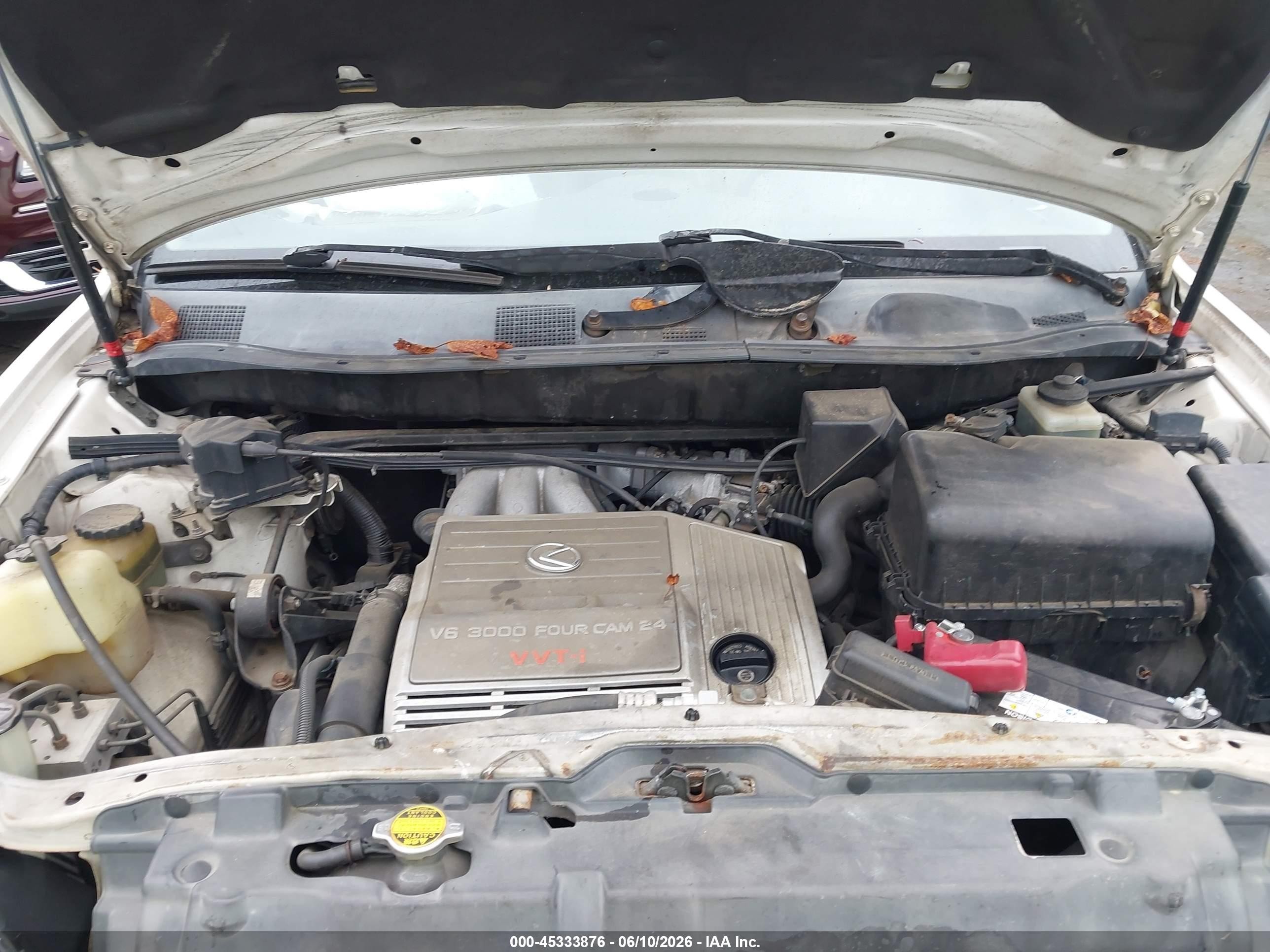 1999 Lexus Rx 300 White vin: JT6GF10U0X0037945