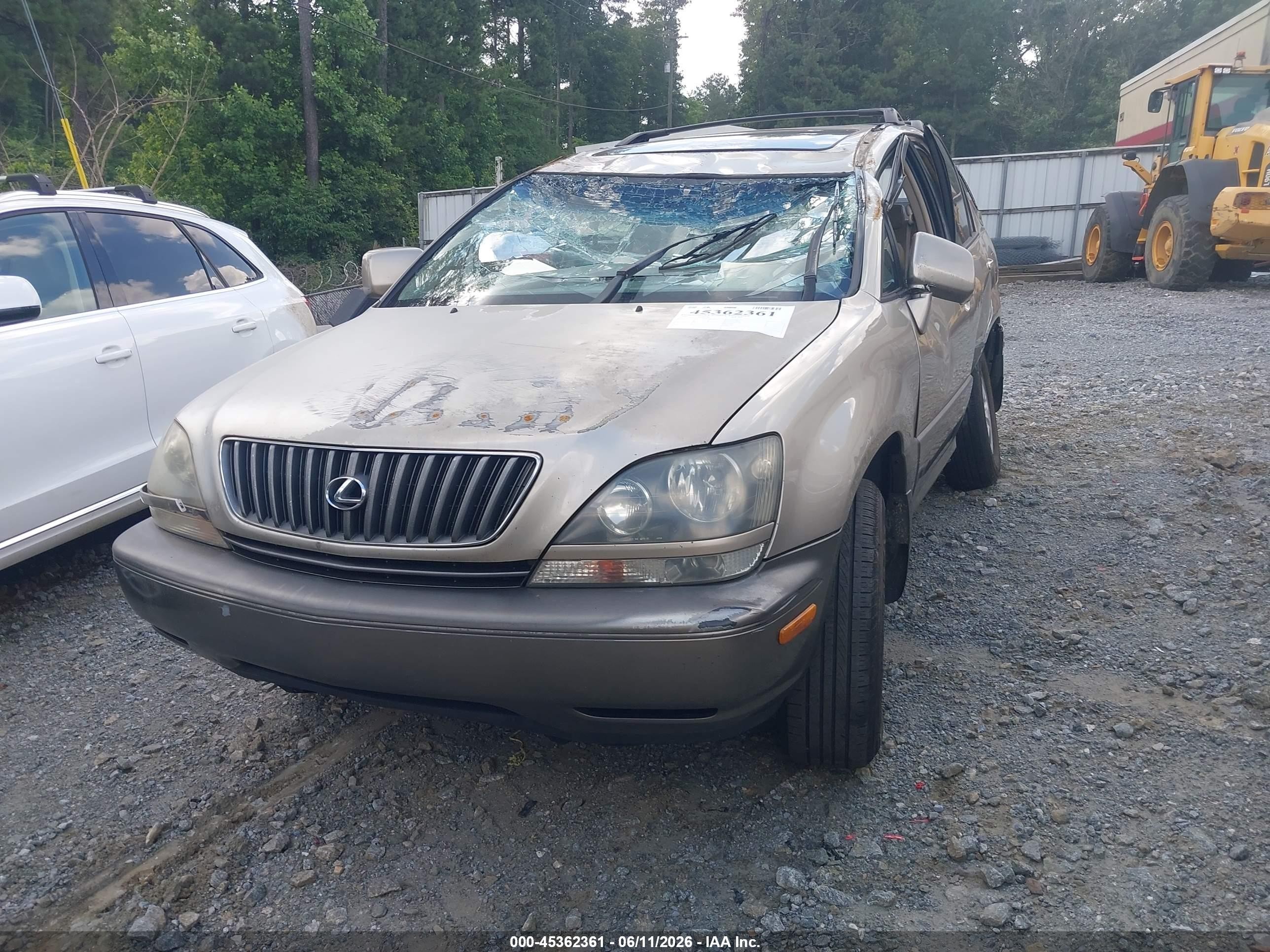 2000 Lexus Rx 300 Gold vin: JT6GF10U0Y0080389