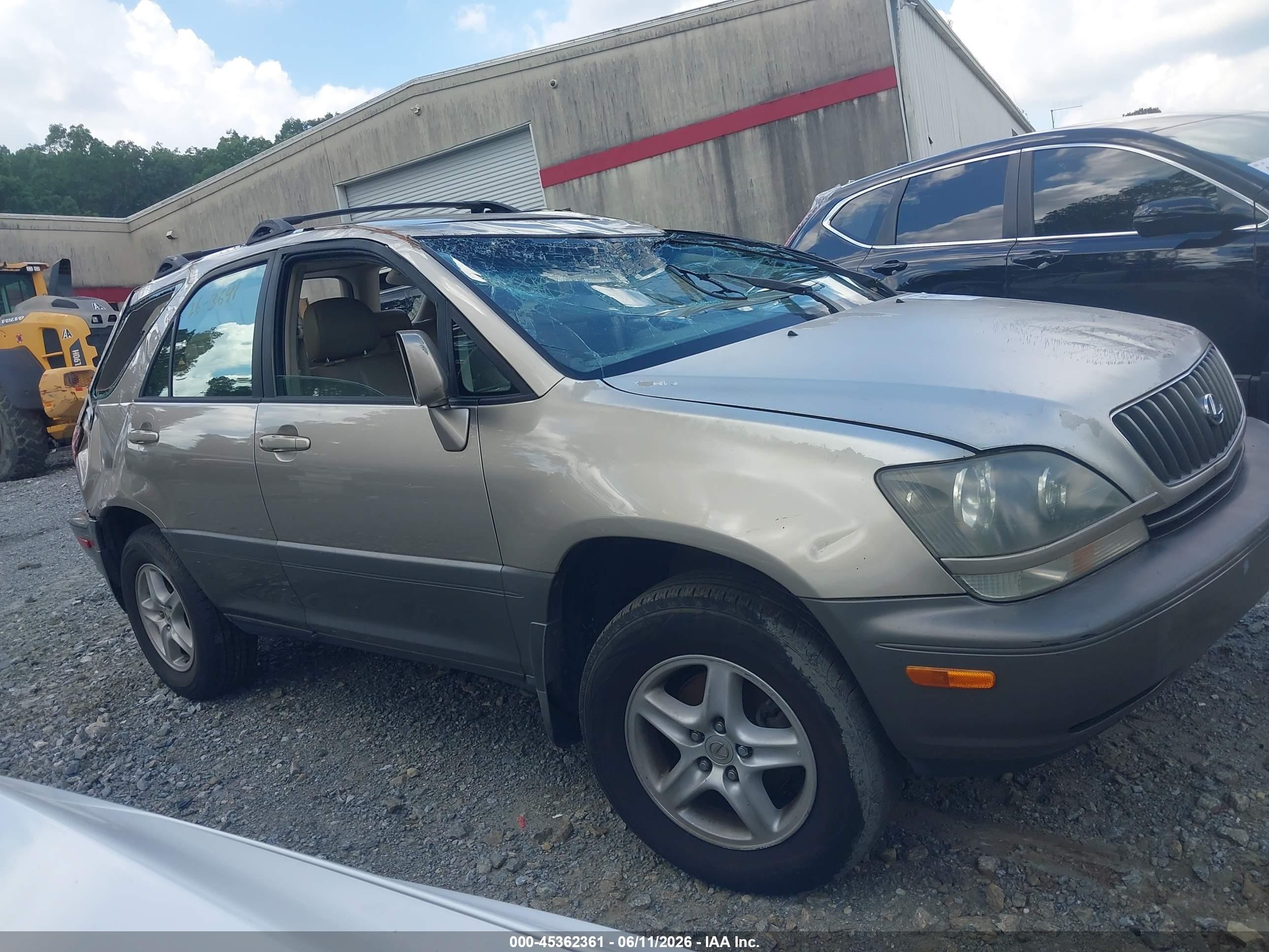 2000 Lexus Rx 300 Gold vin: JT6GF10U0Y0080389