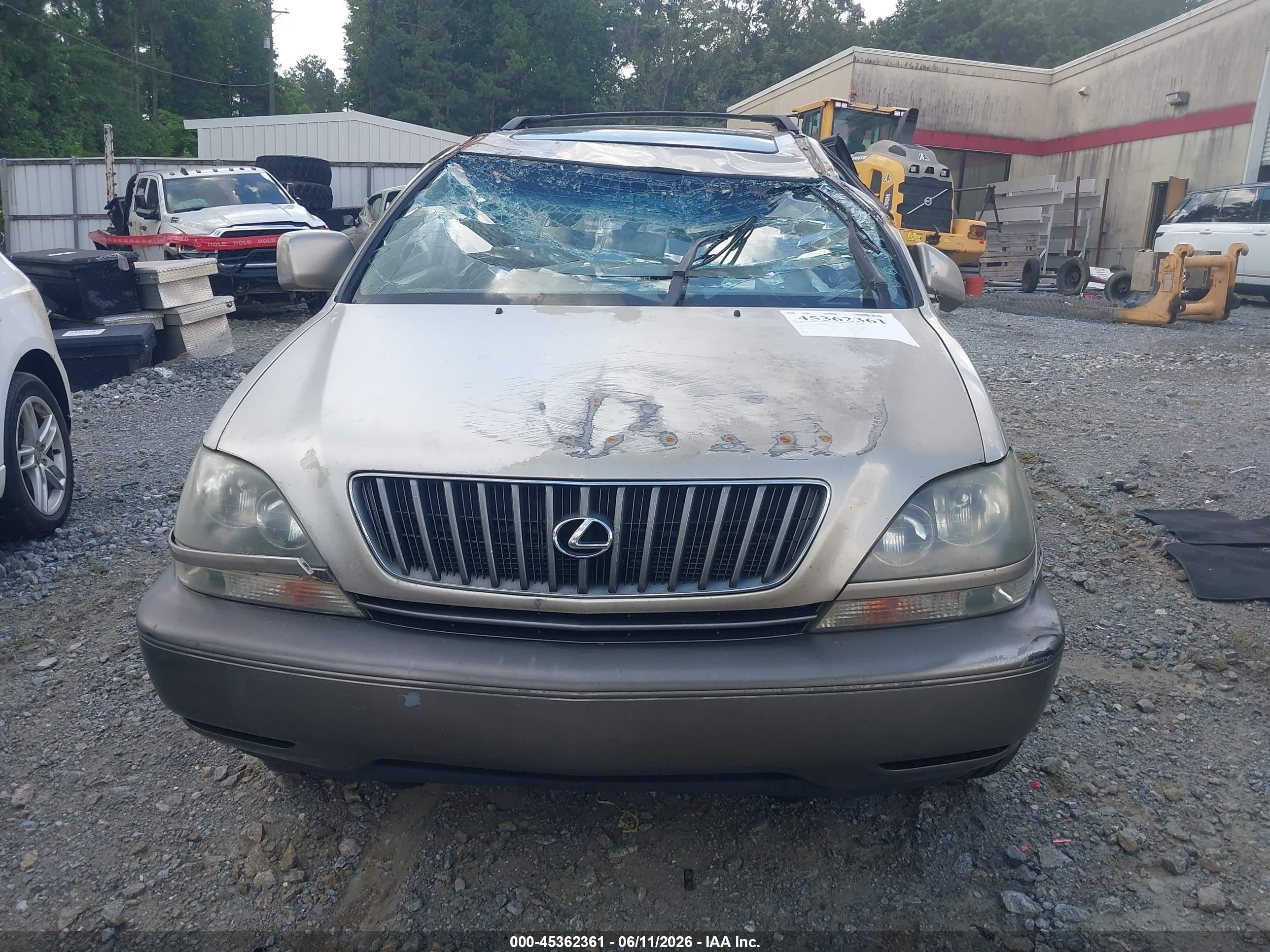 2000 Lexus Rx 300 Gold vin: JT6GF10U0Y0080389