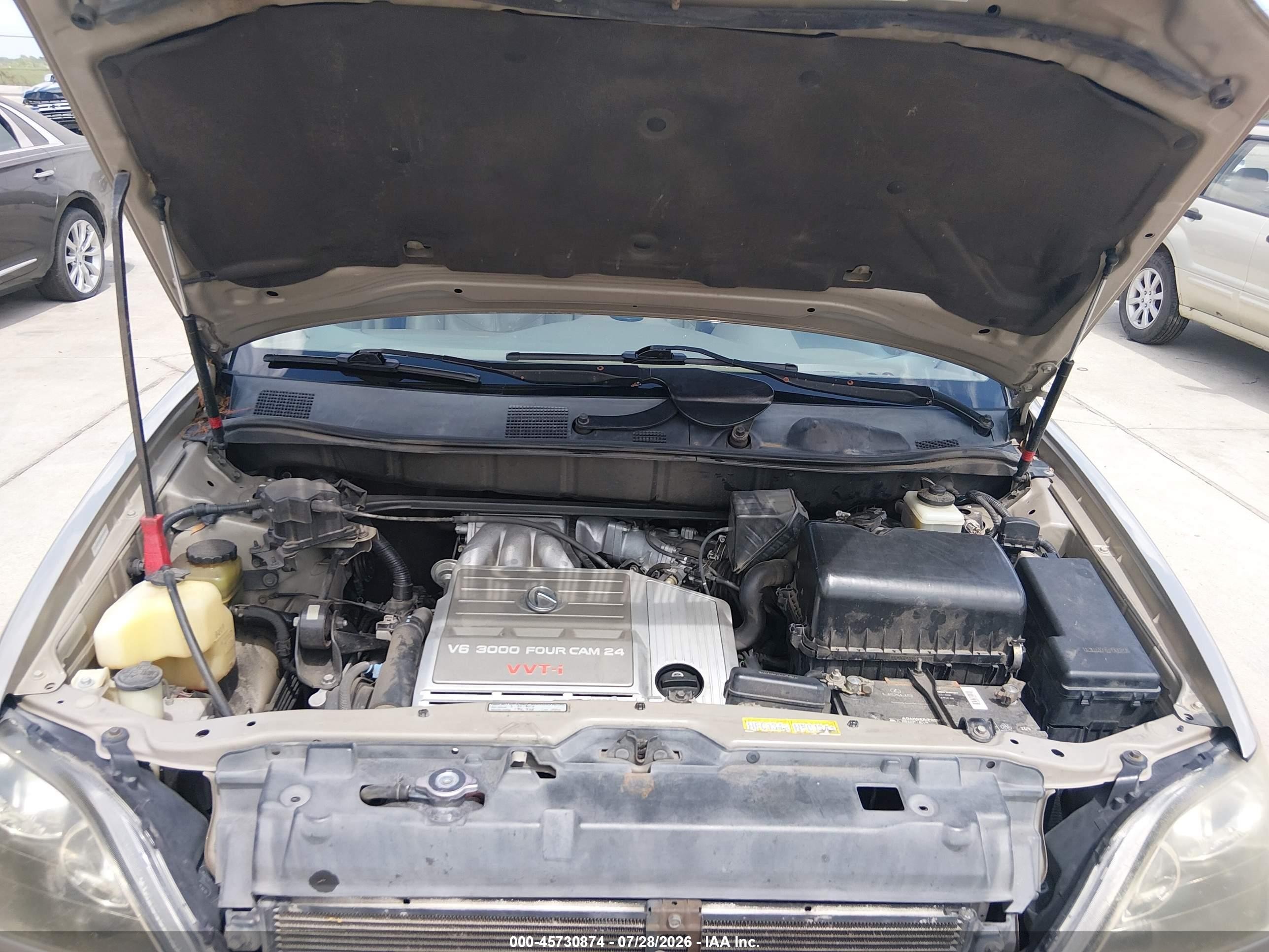 2000 Lexus Rx 300   Gold vin: JT6GF10U0Y0081607