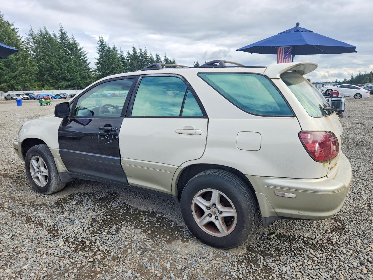 2000 Lexus Rx 300 White vin: JT6GF10U2Y0059480