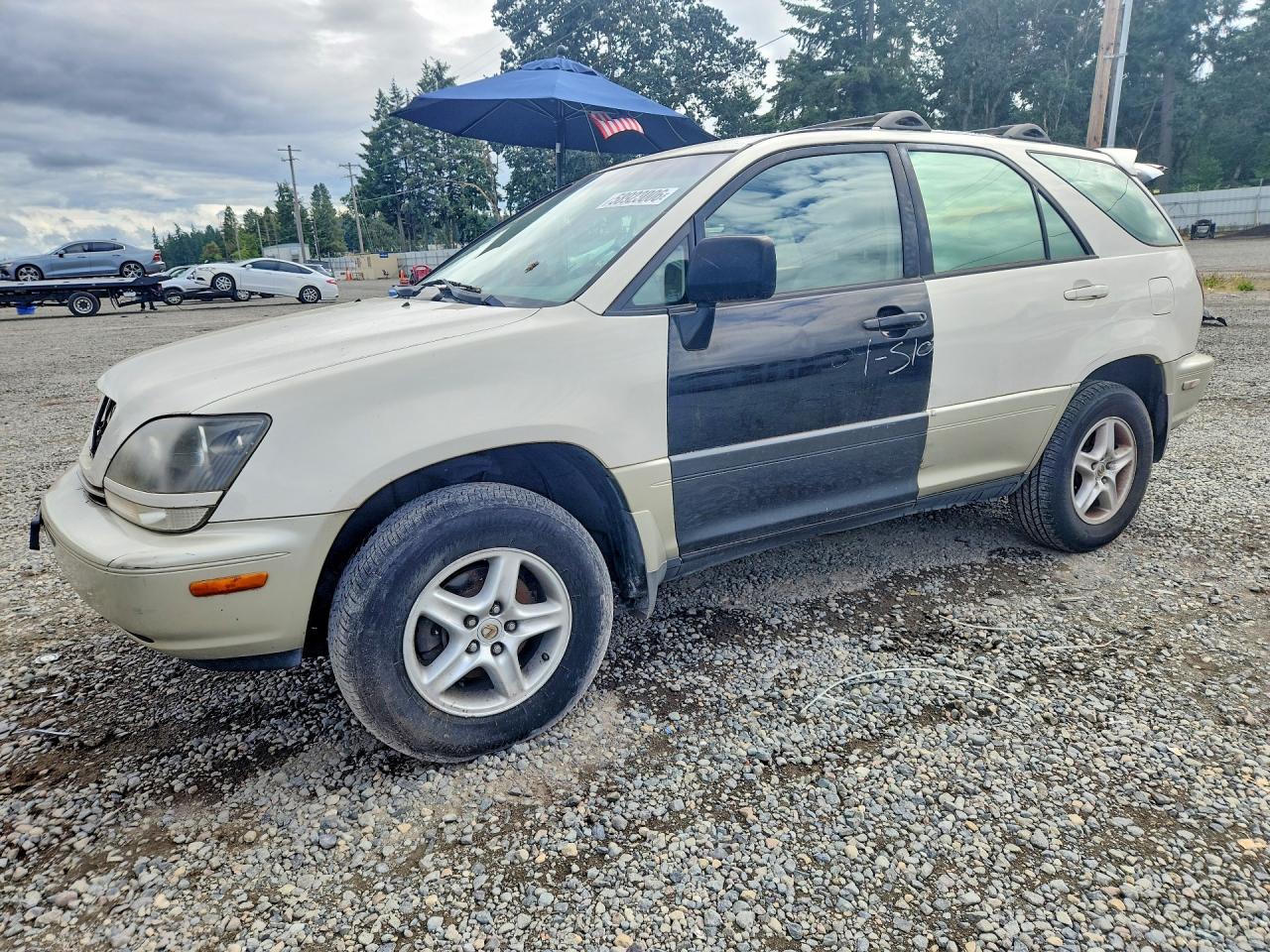 2000 Lexus Rx 300 White vin: JT6GF10U2Y0059480