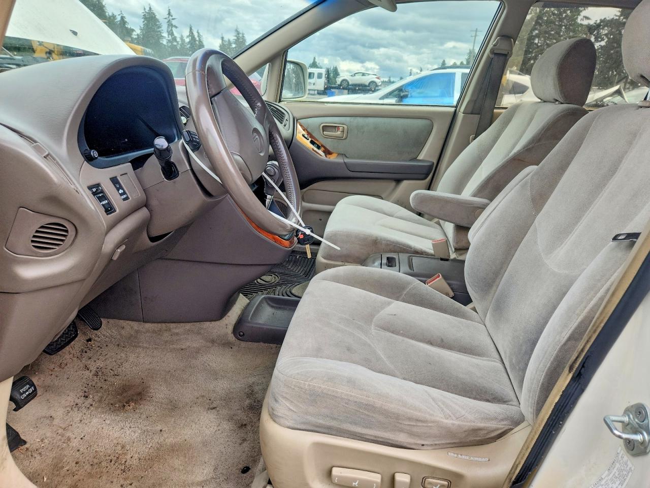 2000 Lexus Rx 300 White vin: JT6GF10U2Y0059480