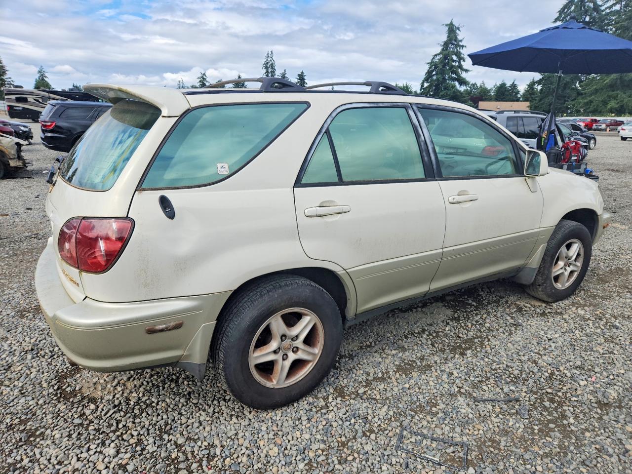 2000 Lexus Rx 300 White vin: JT6GF10U2Y0059480
