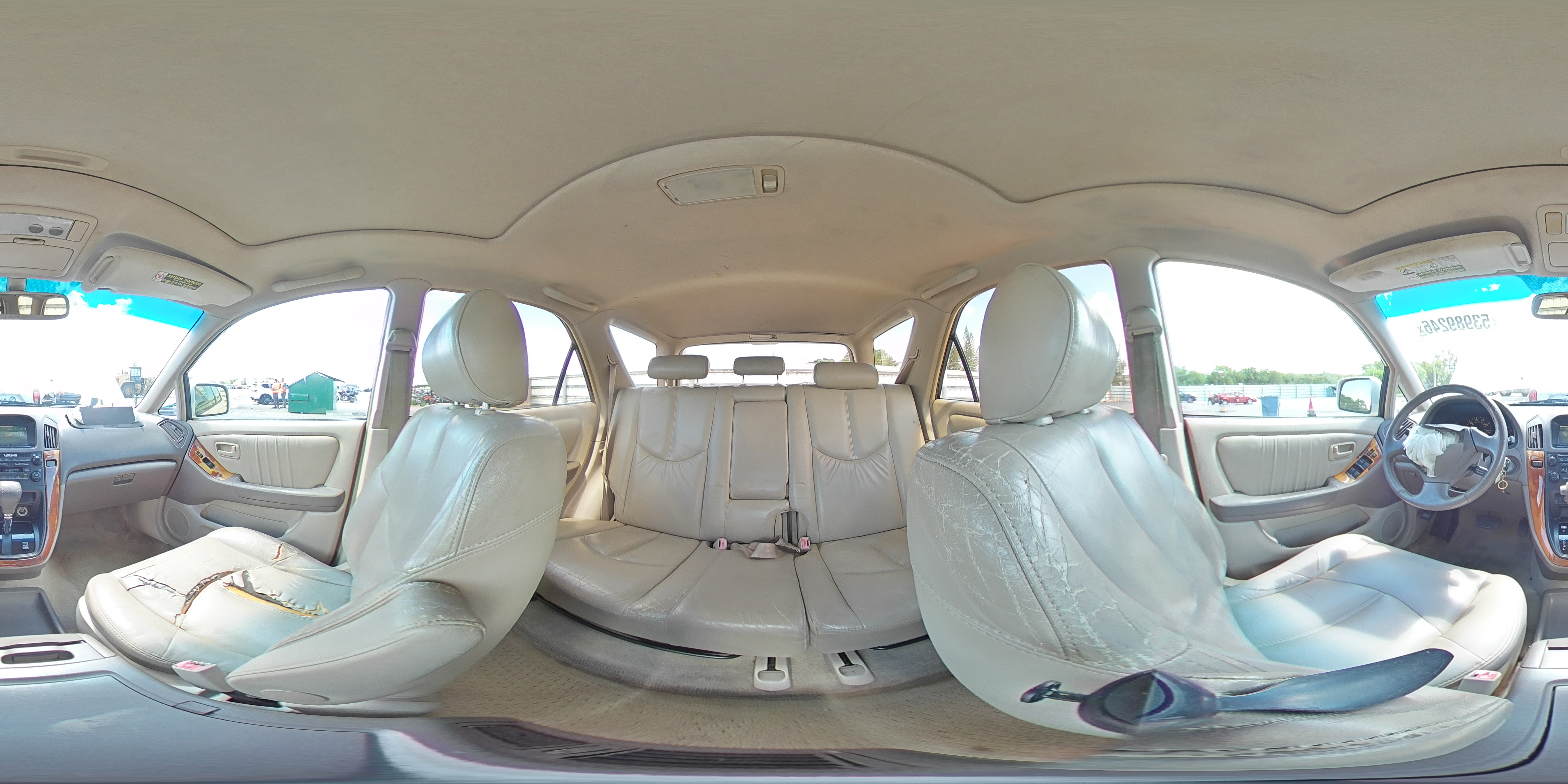 2000 Lexus Rx 300 White vin: JT6GF10U2Y0065831