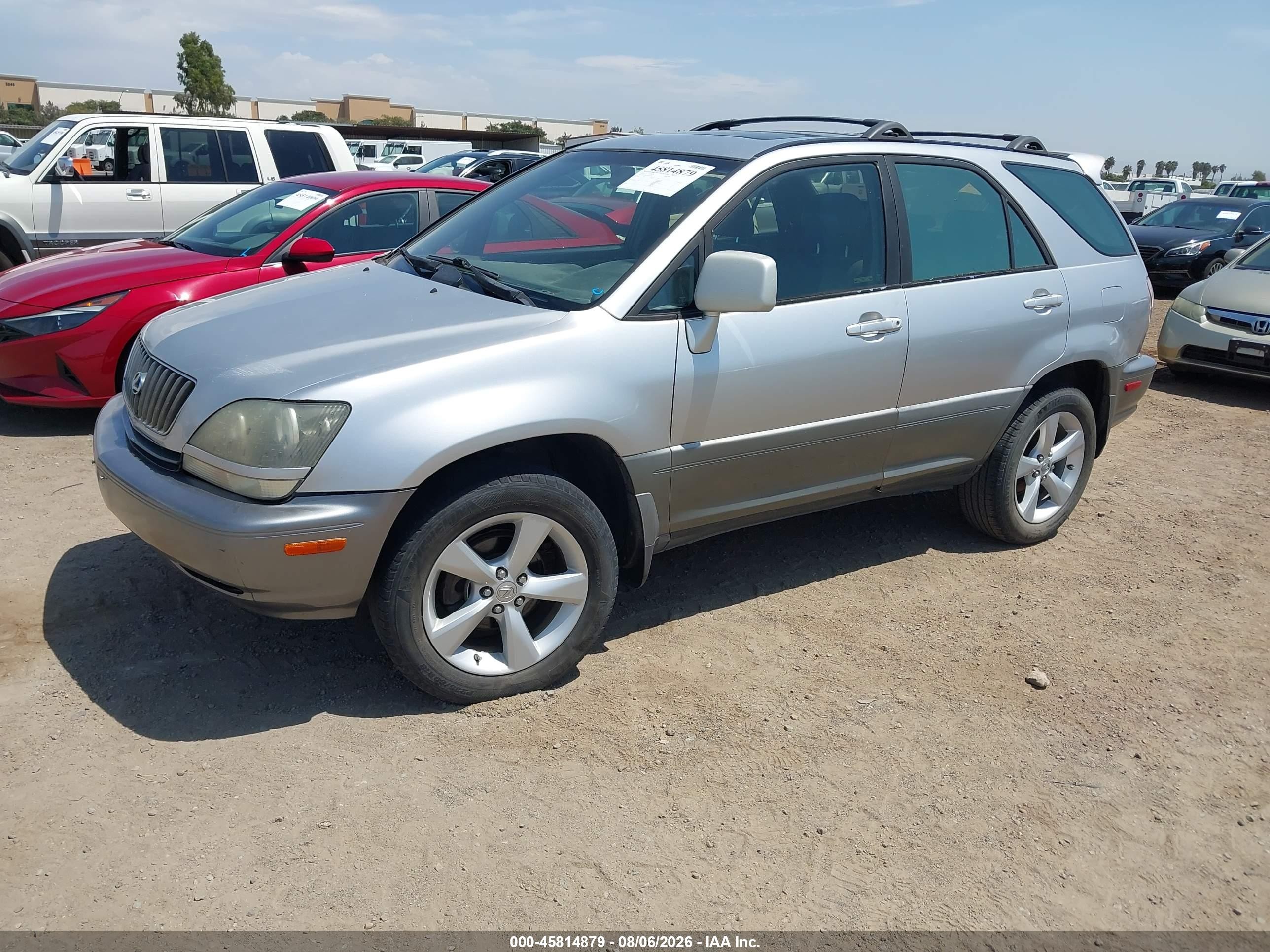 2000 Lexus Rx 300   Серый vin: JT6GF10U2Y0079728