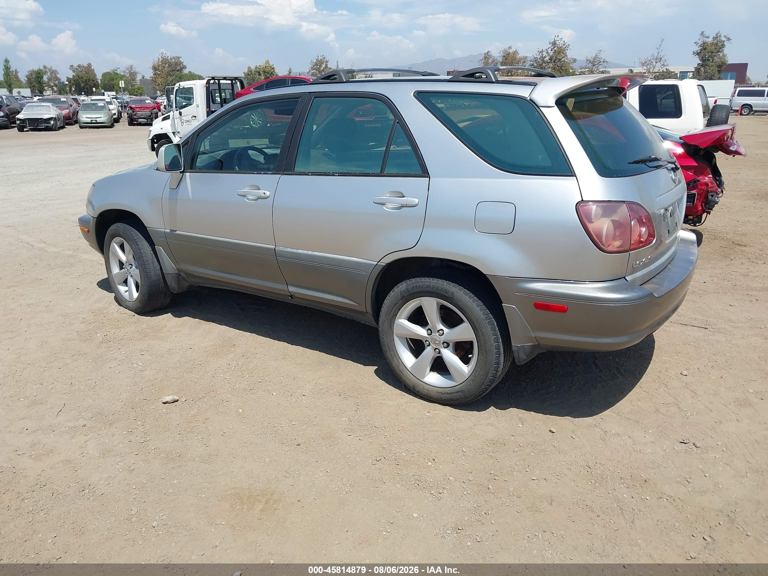 2000 Lexus Rx 300   Серый vin: JT6GF10U2Y0079728