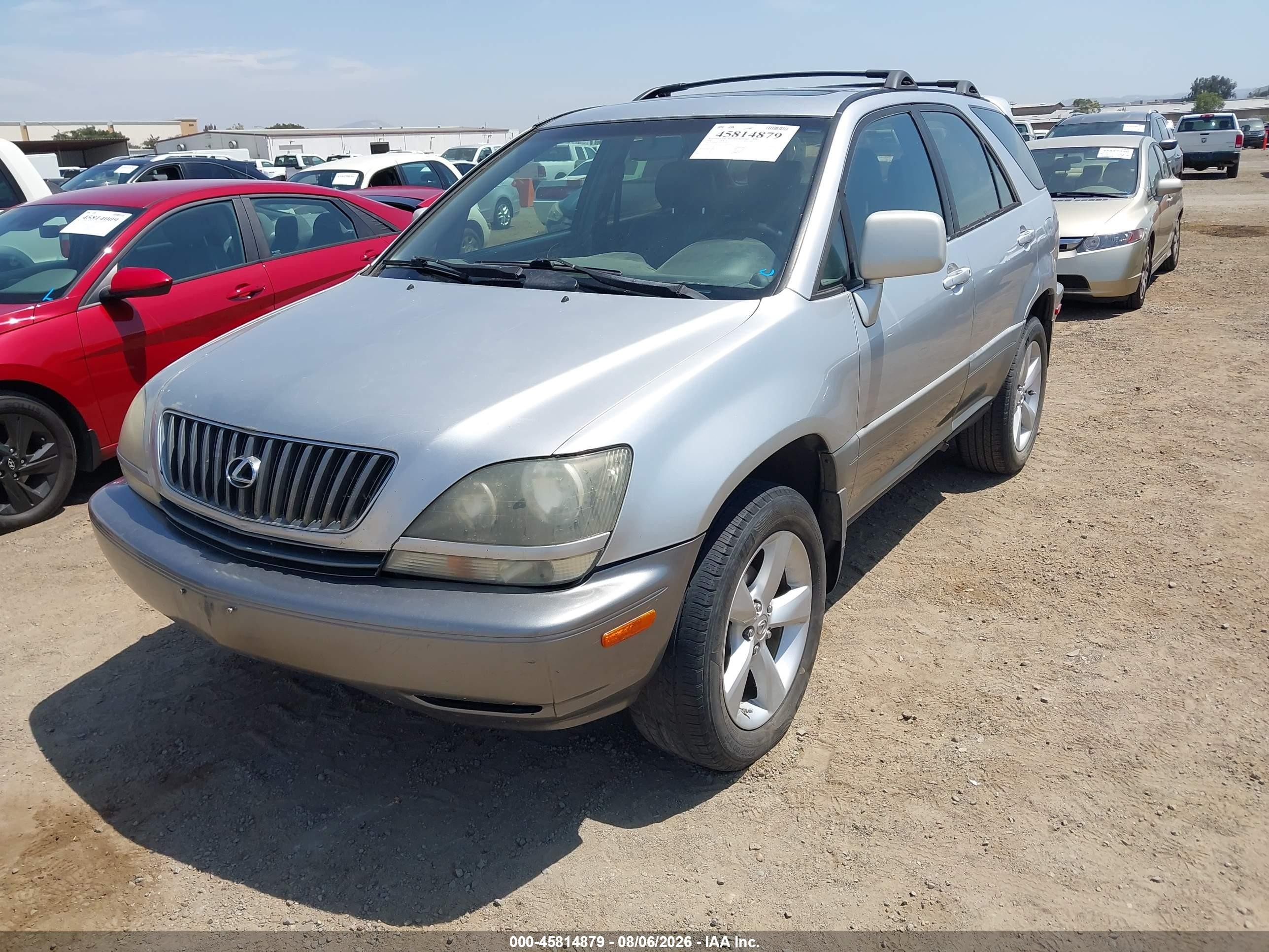 2000 Lexus Rx 300   Серый vin: JT6GF10U2Y0079728