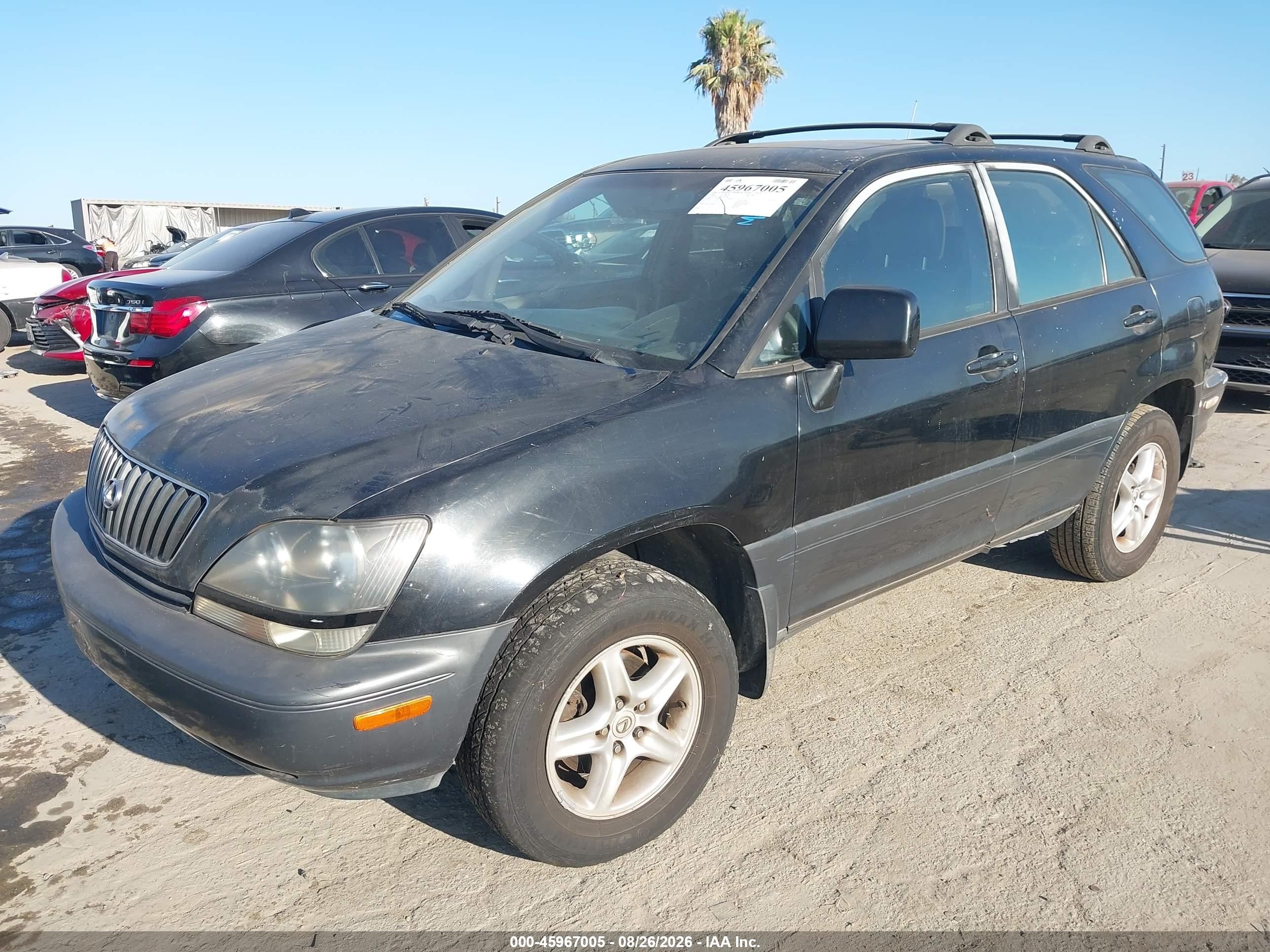 2000 Lexus Rx 300 Черный vin: JT6GF10U3Y0047886