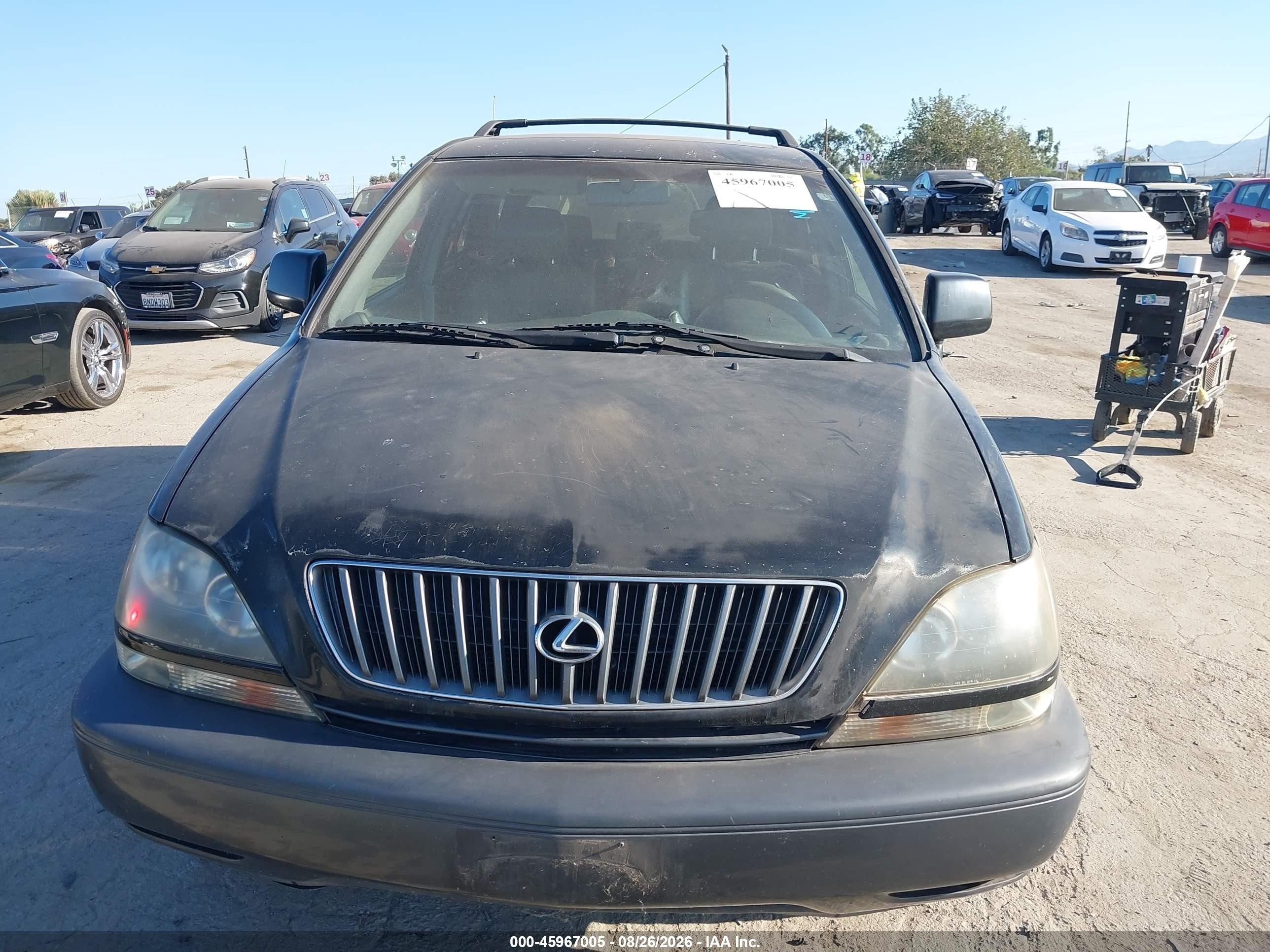 2000 Lexus Rx 300 Черный vin: JT6GF10U3Y0047886