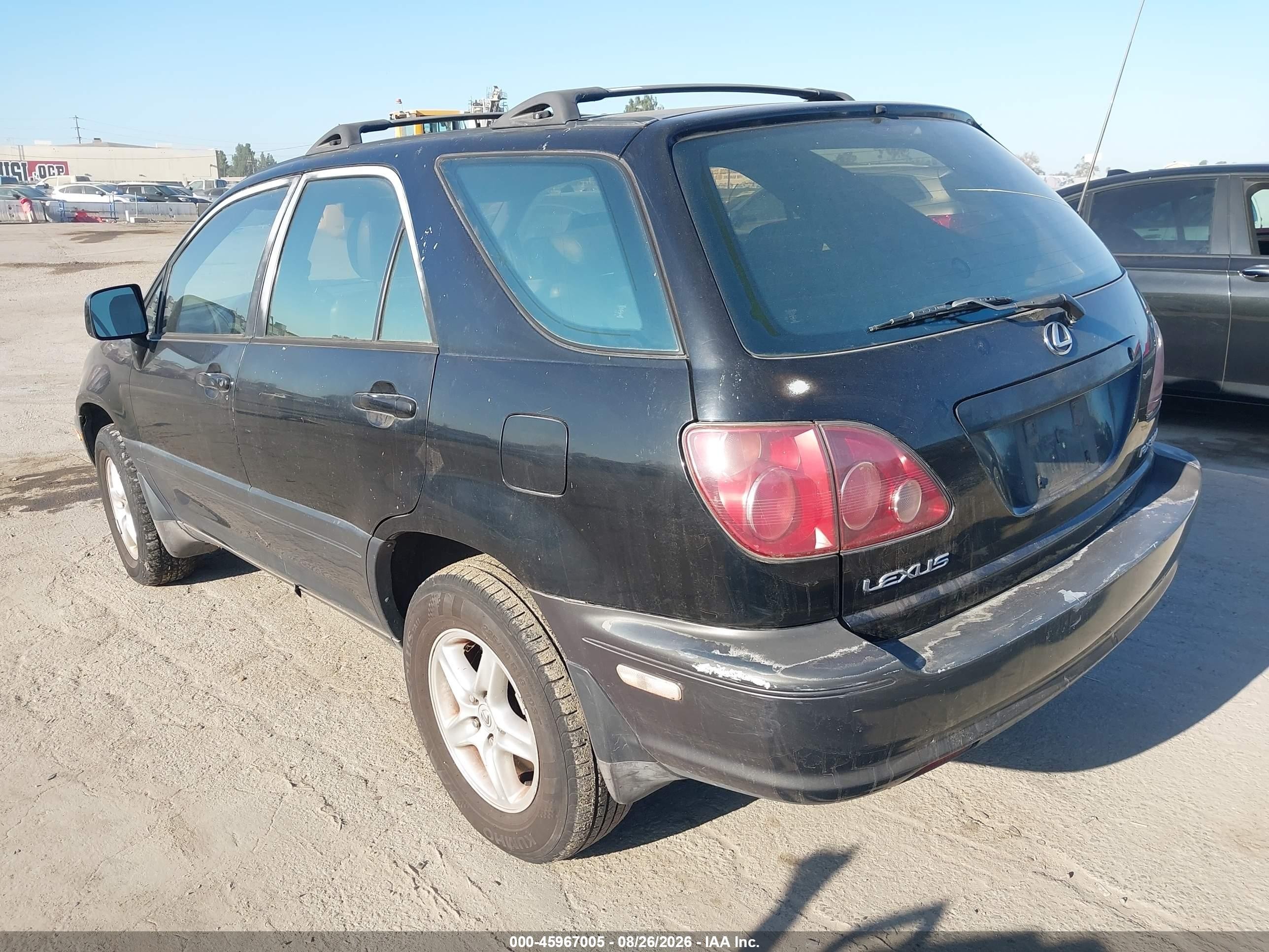 2000 Lexus Rx 300 Черный vin: JT6GF10U3Y0047886