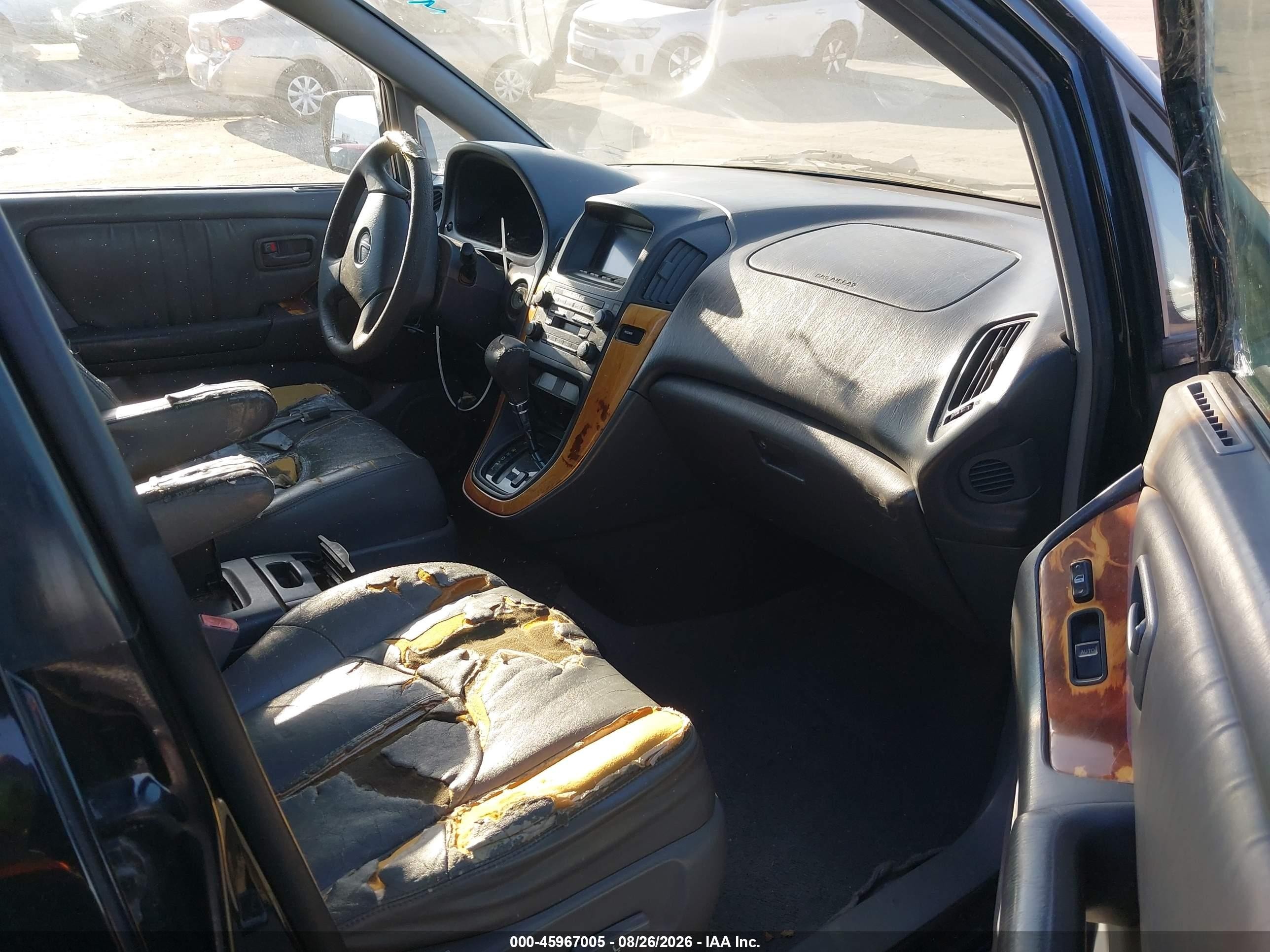 2000 Lexus Rx 300 Черный vin: JT6GF10U3Y0047886