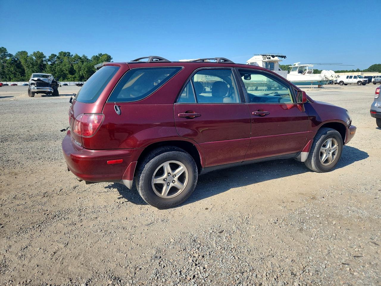 2000 Lexus Rx 300 Maroon vin: JT6GF10U4Y0076734