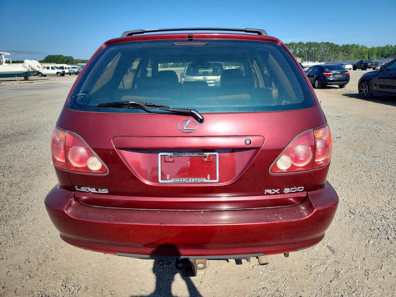 2000 Lexus Rx 300 Maroon vin: JT6GF10U4Y0076734
