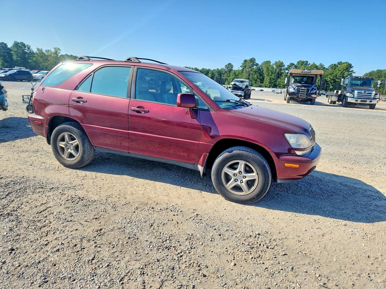 2000 Lexus Rx 300 Maroon vin: JT6GF10U4Y0076734