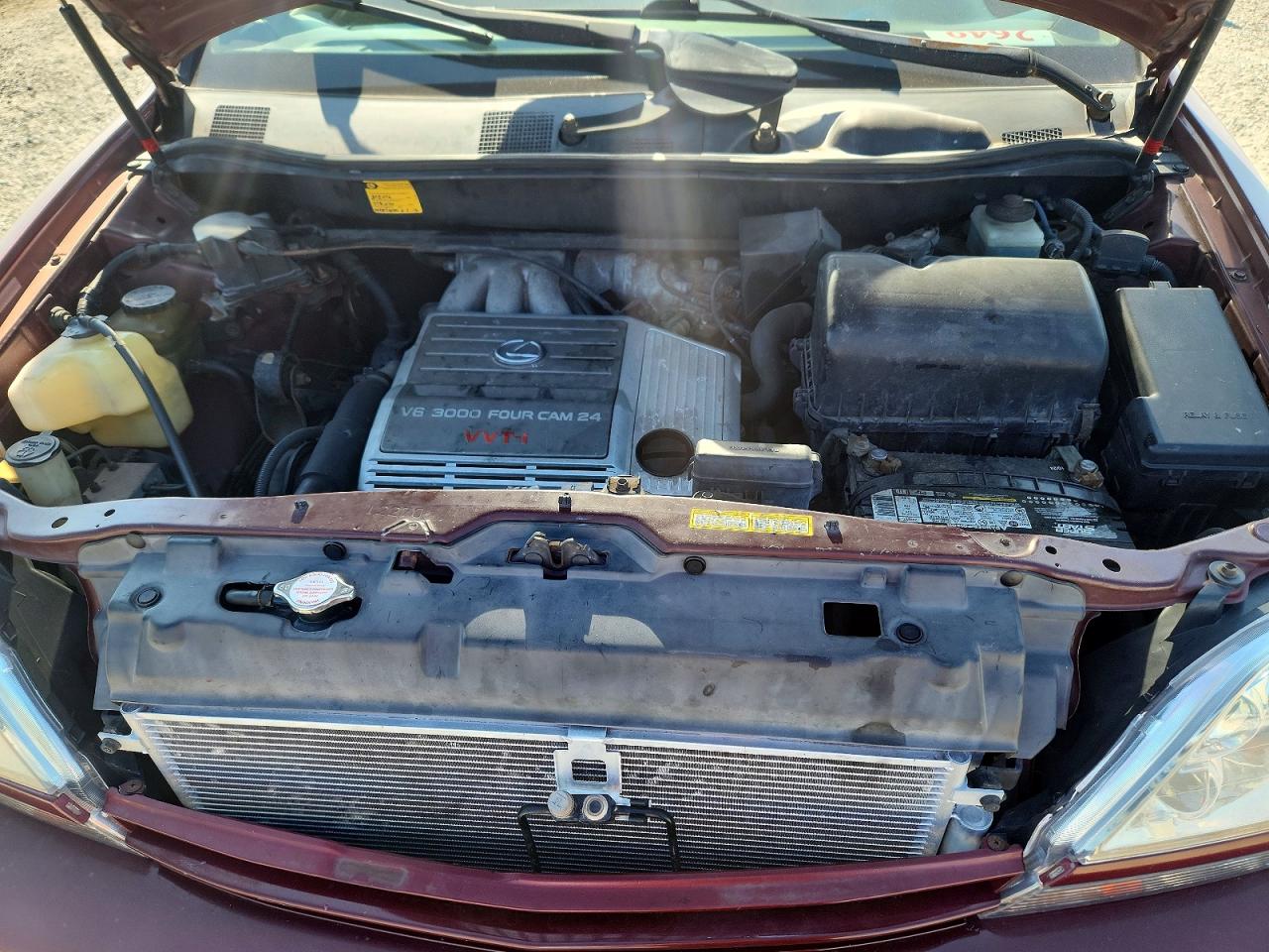 2000 Lexus Rx 300 Maroon vin: JT6GF10U4Y0076734