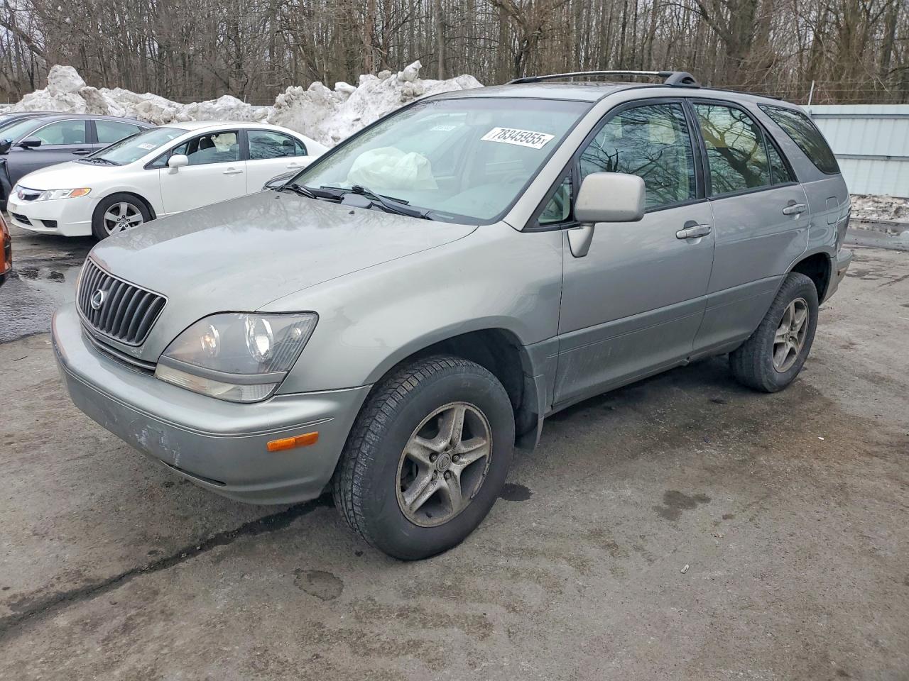 2000 Lexus Rx 300 Gray vin: JT6GF10U5Y0046321