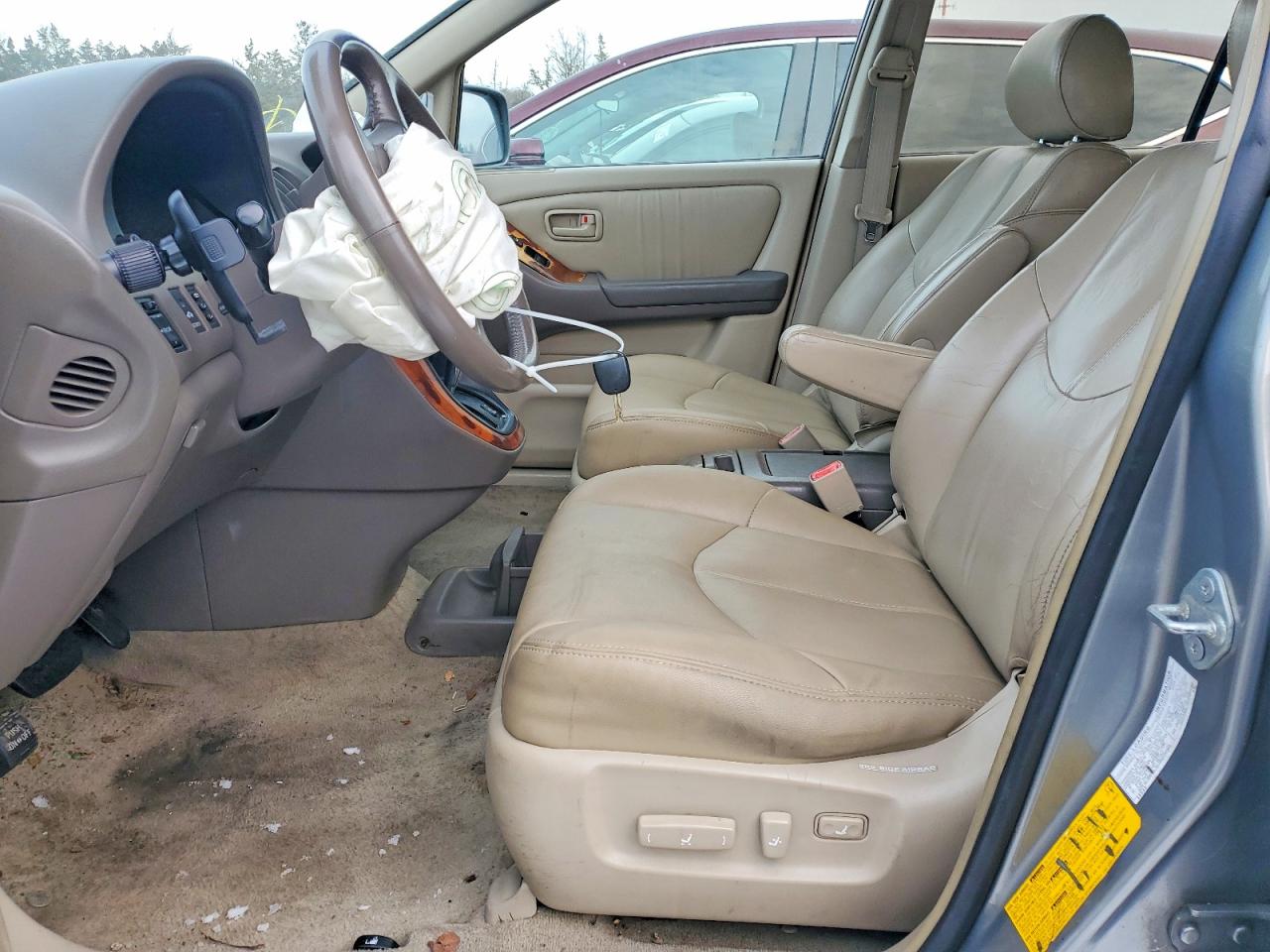 2000 Lexus Rx 300 Gray vin: JT6GF10U5Y0046321