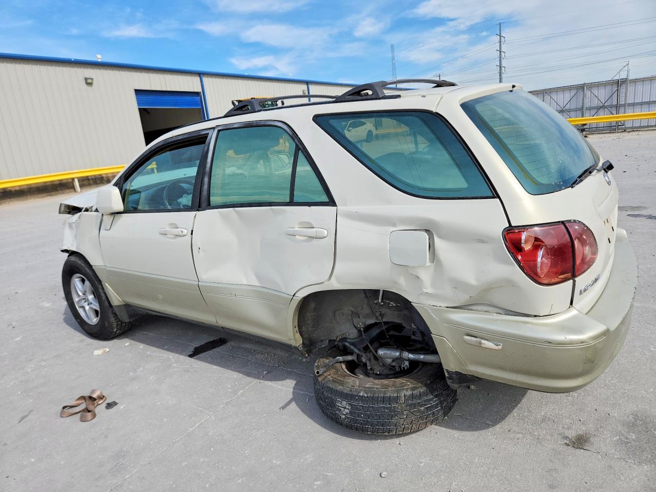 2000 Lexus Rx 300 White vin: JT6GF10U5Y0065225