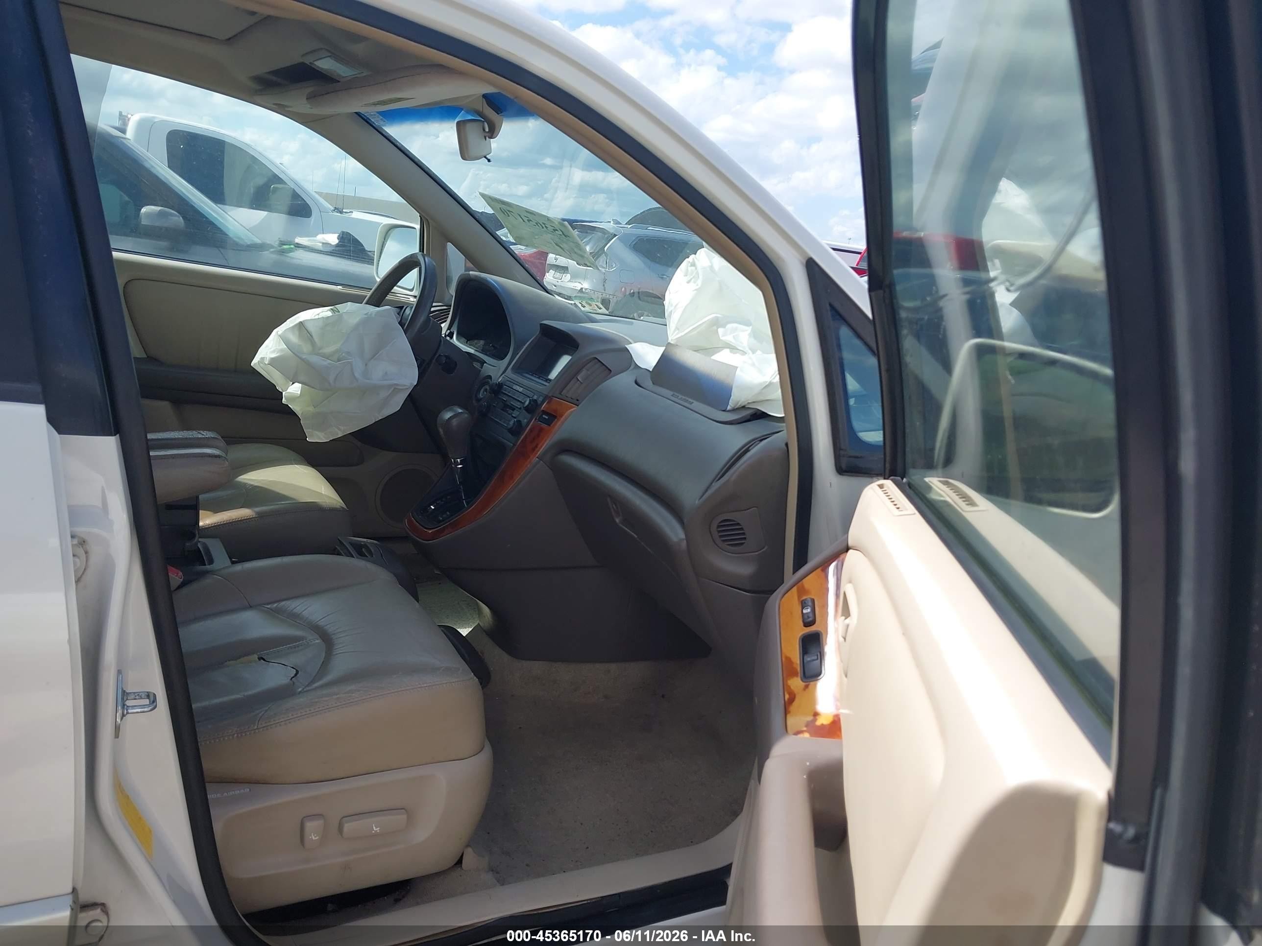 2000 Lexus Rx 300 White vin: JT6GF10U5Y0074538