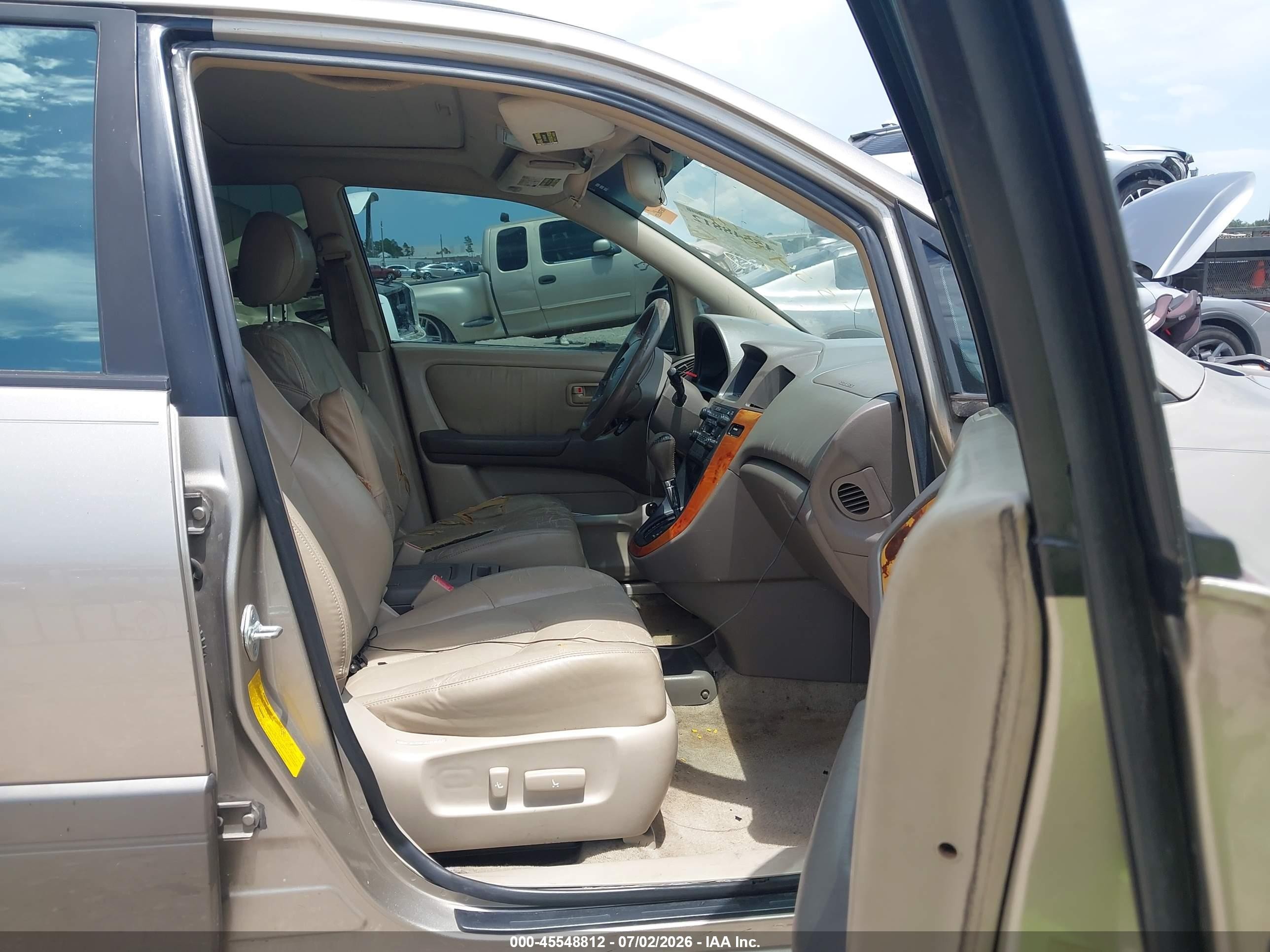 2000 Lexus Rx 300 Tan vin: JT6GF10U5Y0078458