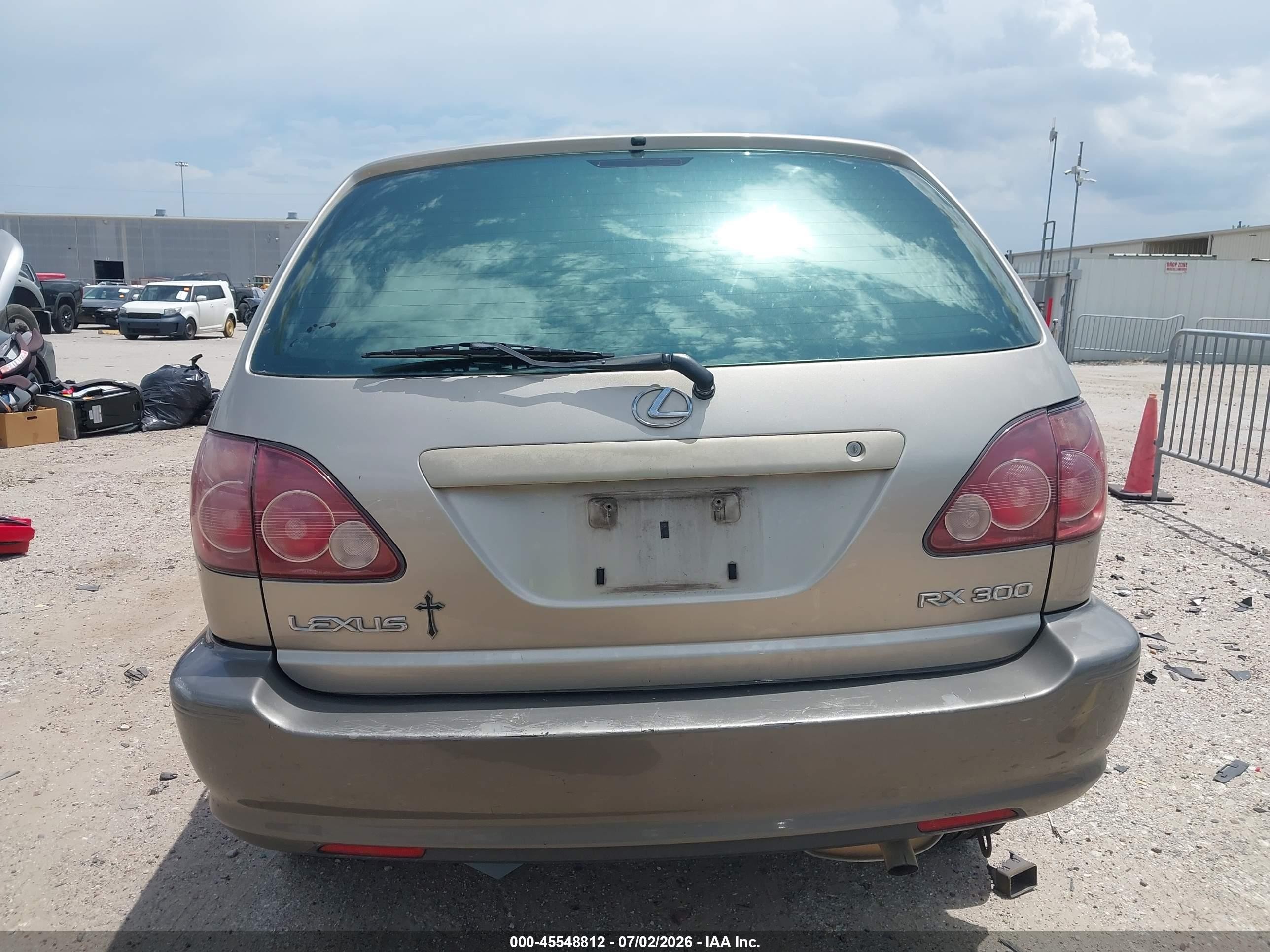 2000 Lexus Rx 300 Tan vin: JT6GF10U5Y0078458