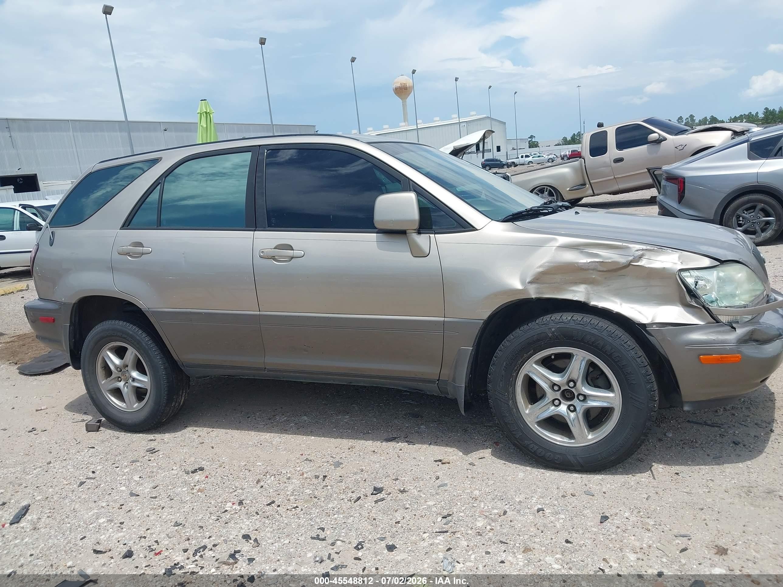 2000 Lexus Rx 300 Tan vin: JT6GF10U5Y0078458