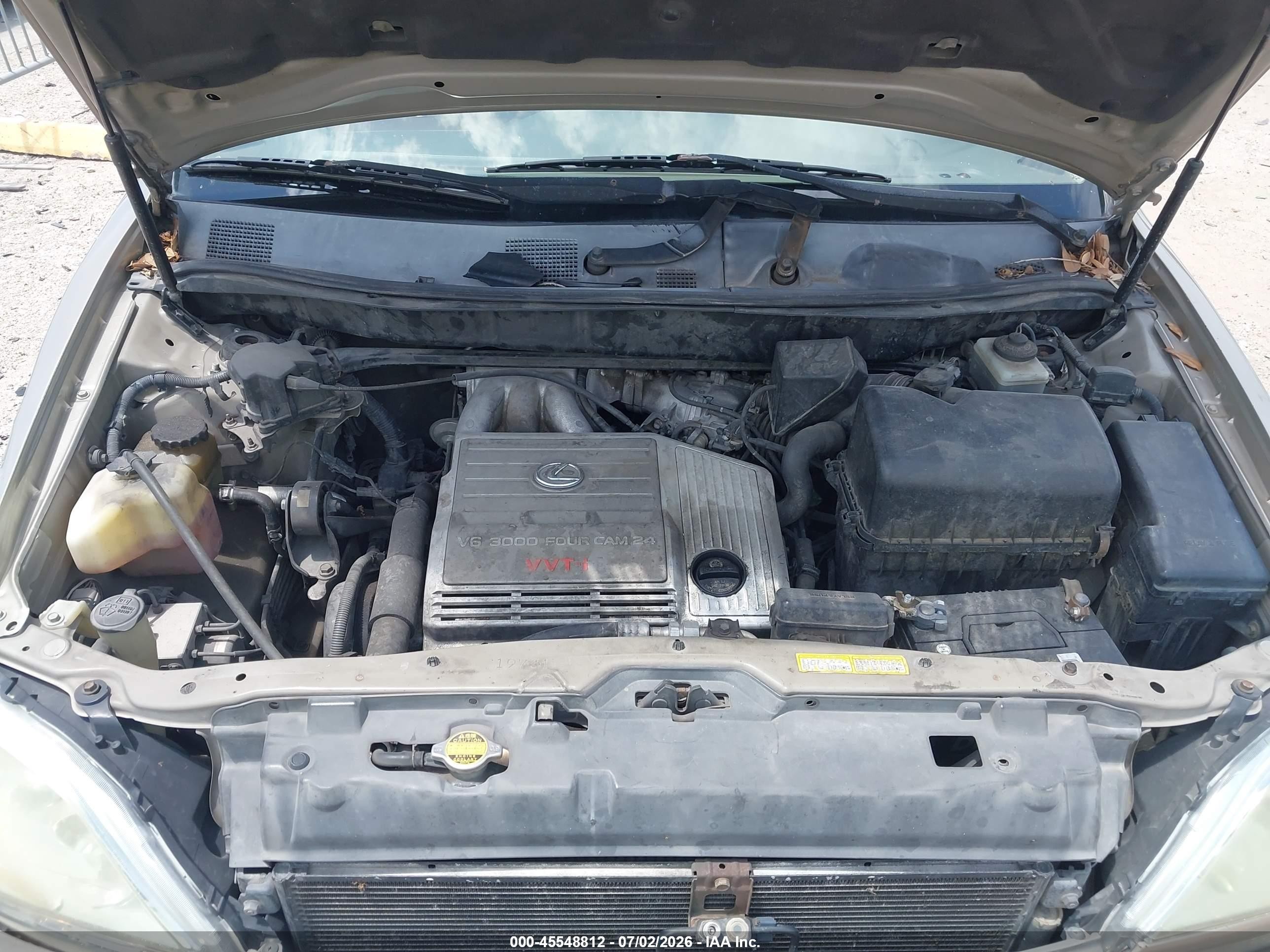 2000 Lexus Rx 300 Tan vin: JT6GF10U5Y0078458