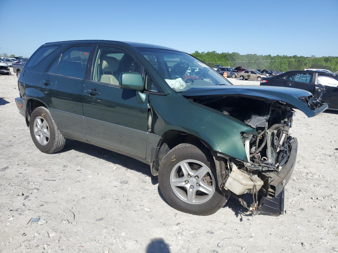 1999 Lexus Rx 300 Зеленый vin: JT6GF10U6X0016338