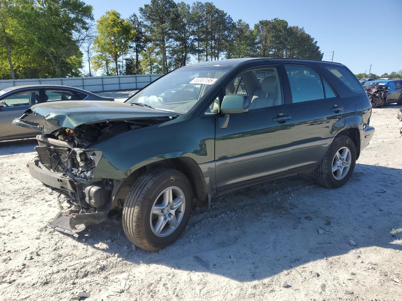 1999 Lexus Rx 300 Зеленый vin: JT6GF10U6X0016338